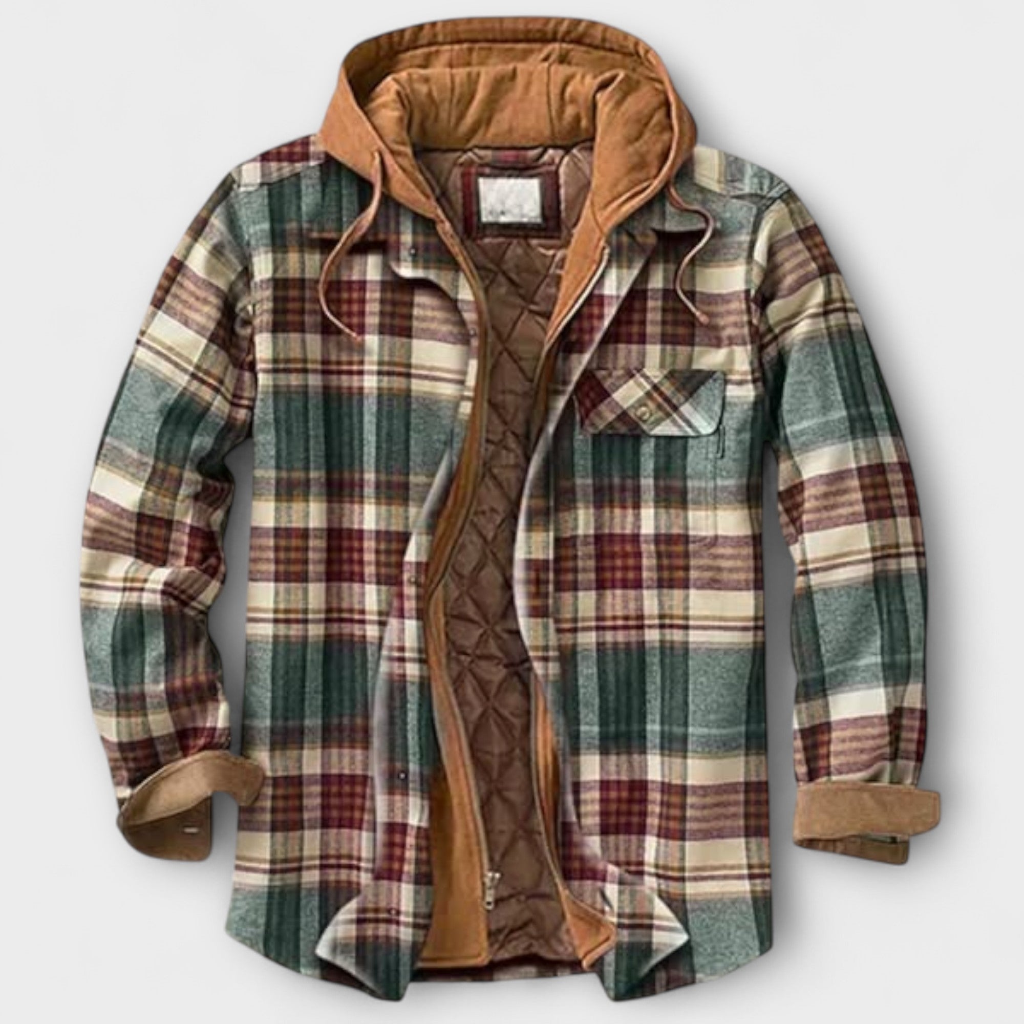 Veste à Motifs Carreaux