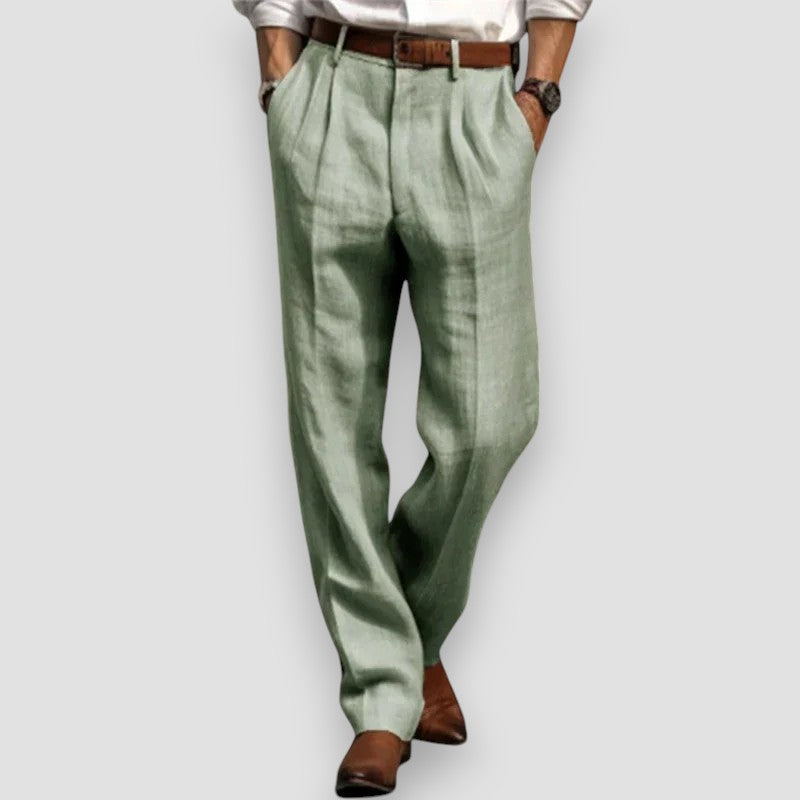 Pantalons en Lin