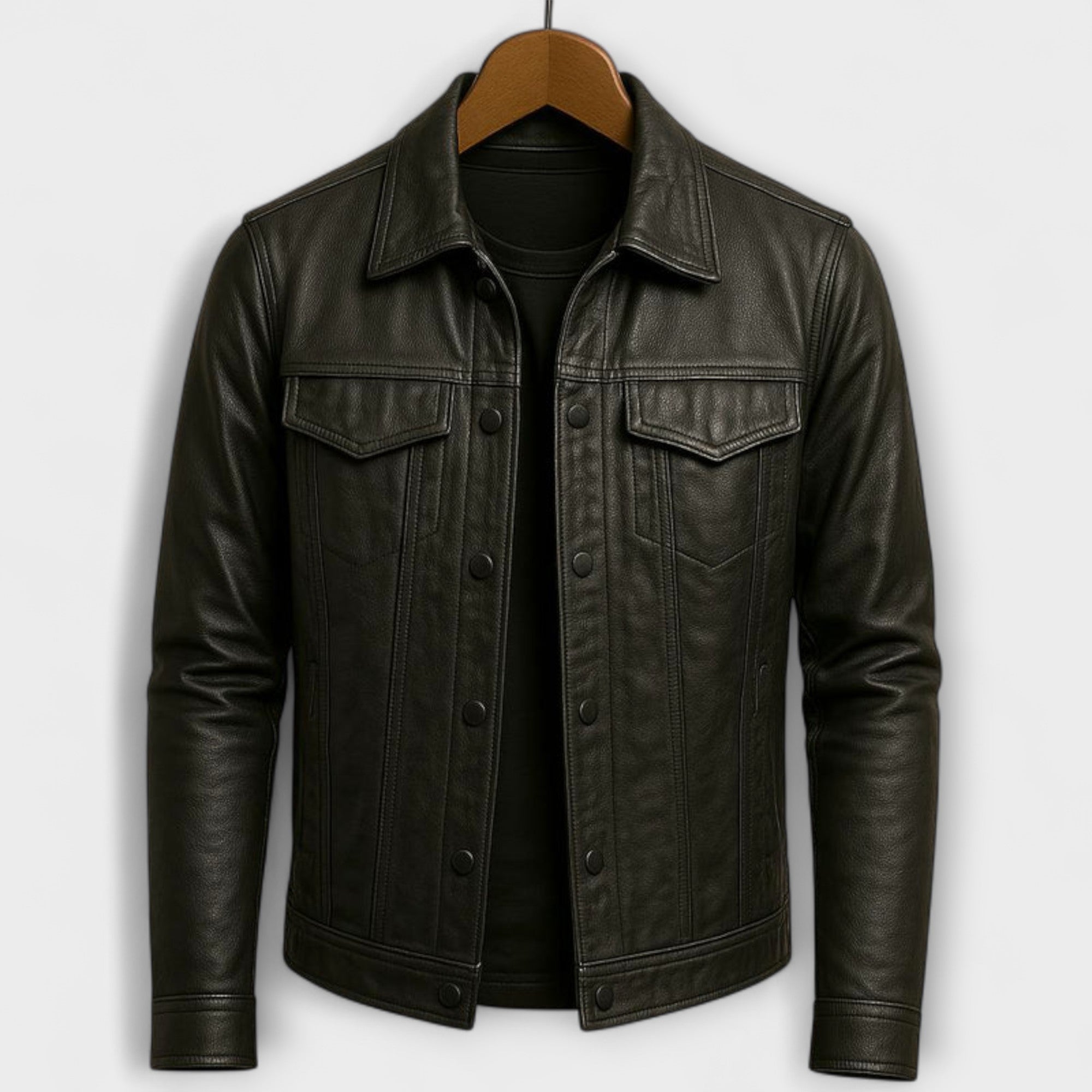 Veste en Cuir Moderne