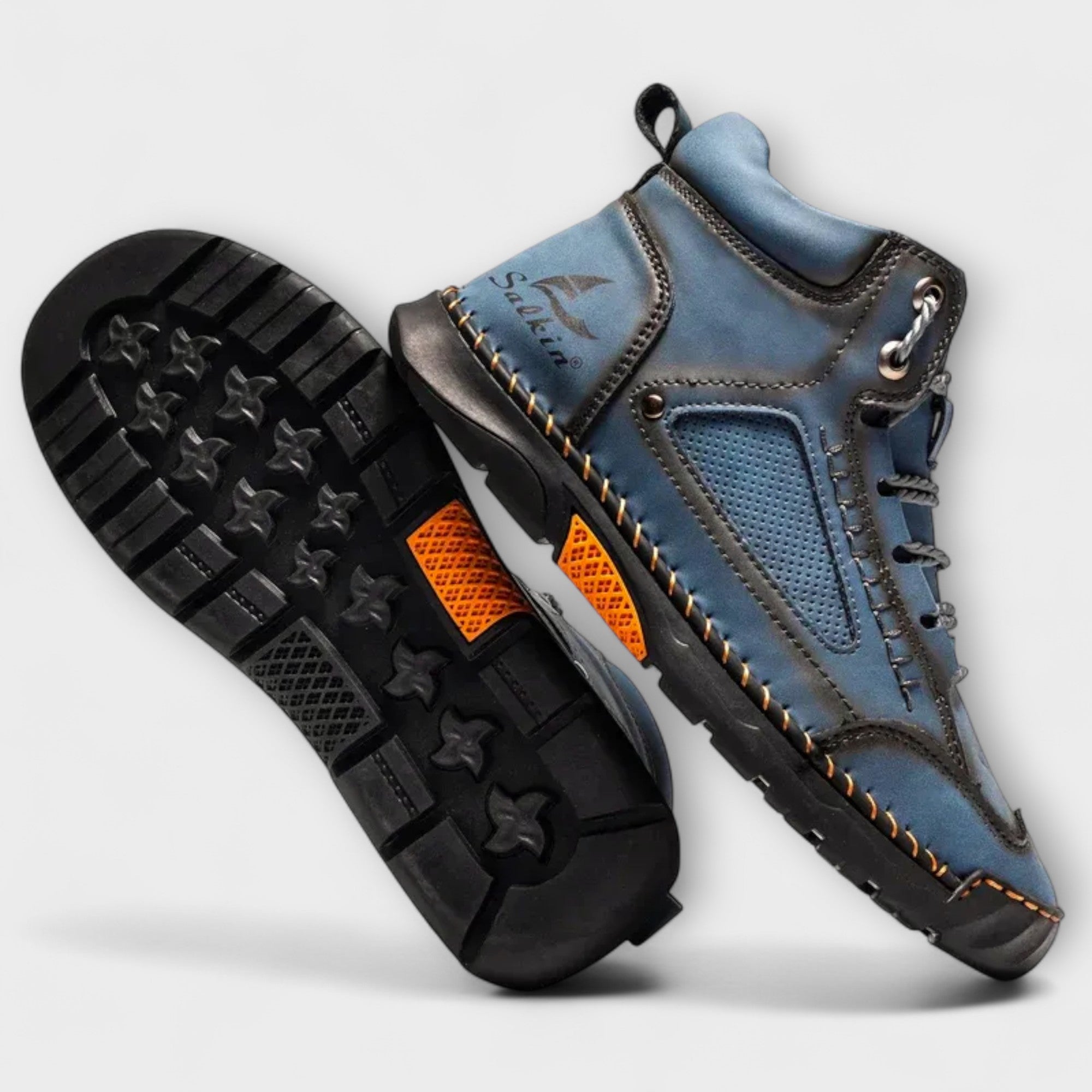 Chaussures montantes en cuir