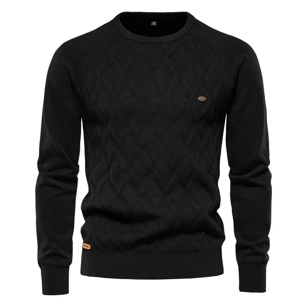 Pull pour Homme avec Design à Carreaux
