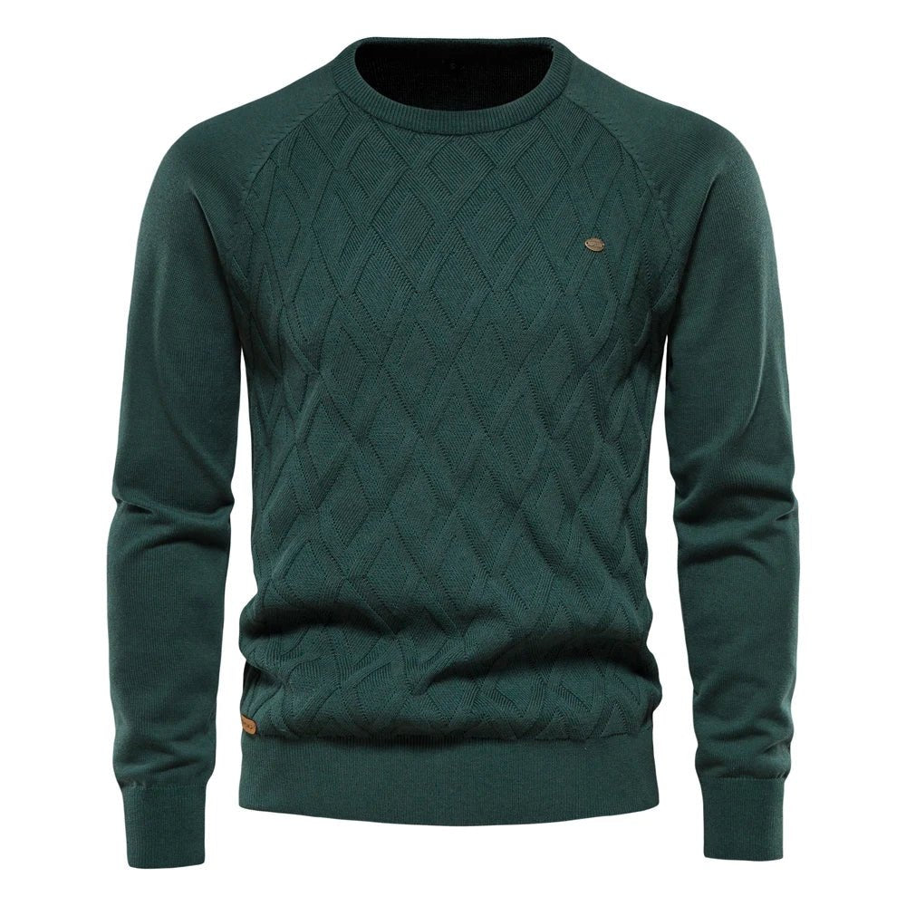 Pull pour Homme avec Design à Carreaux