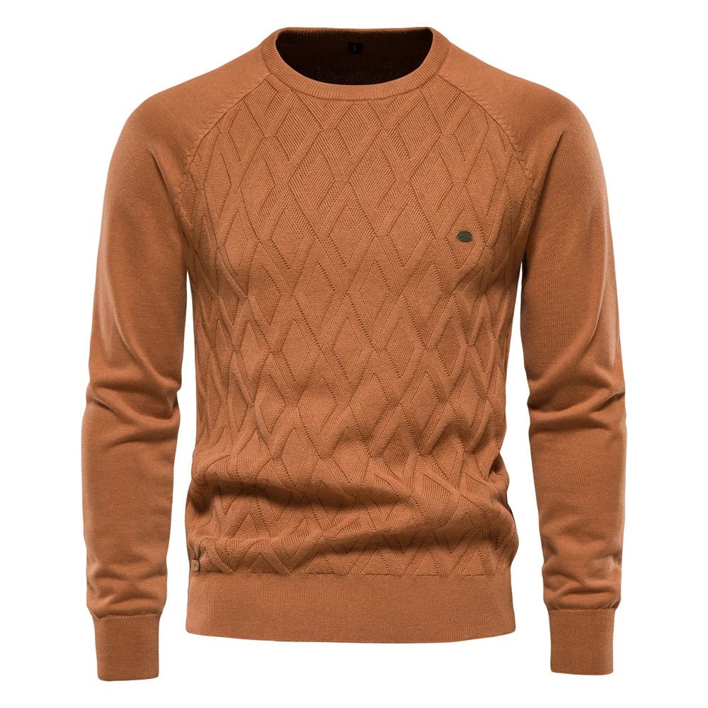 Pull pour Homme avec Design à Carreaux
