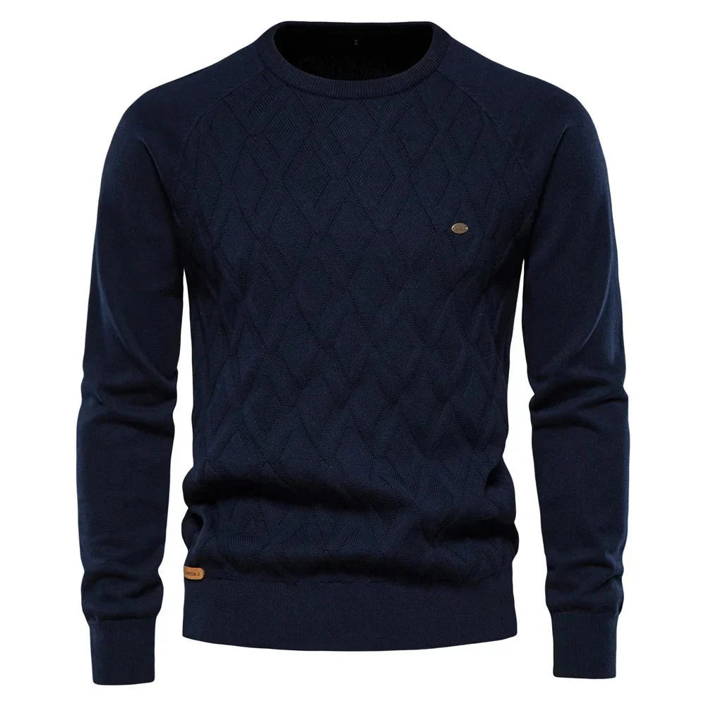 Pull pour Homme avec Design à Carreaux