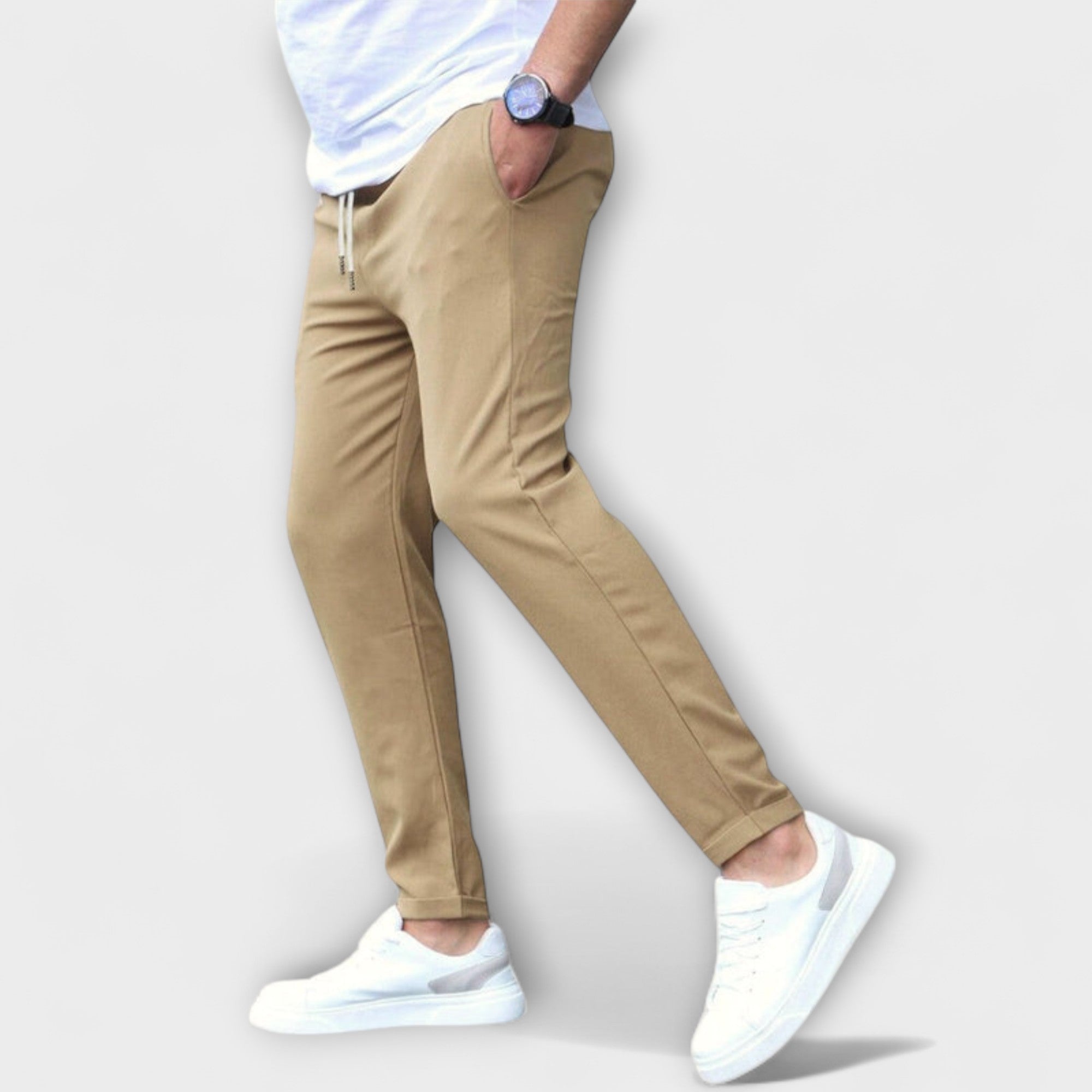 Pantalon Moderne Élastique