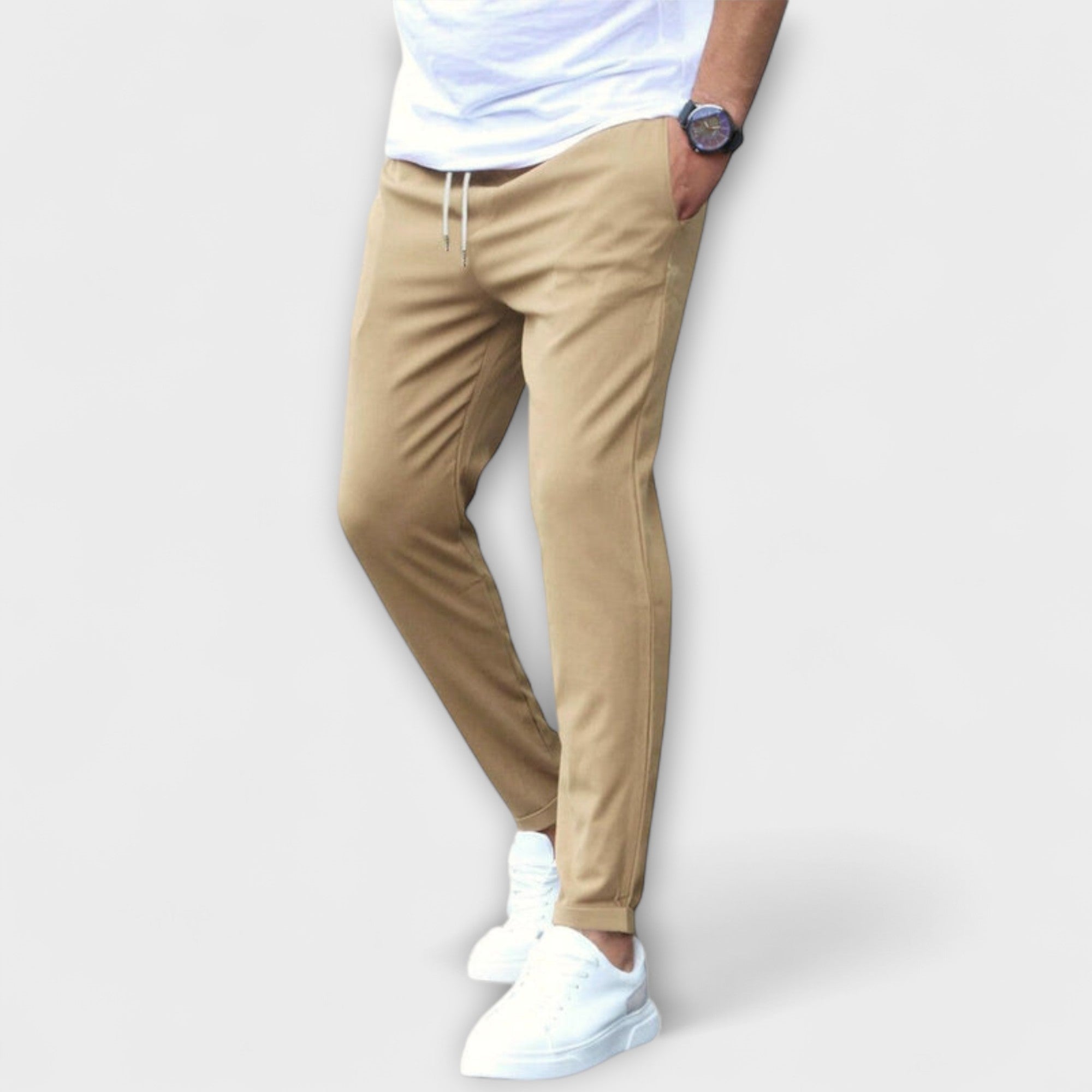 Pantalon Moderne Élastique