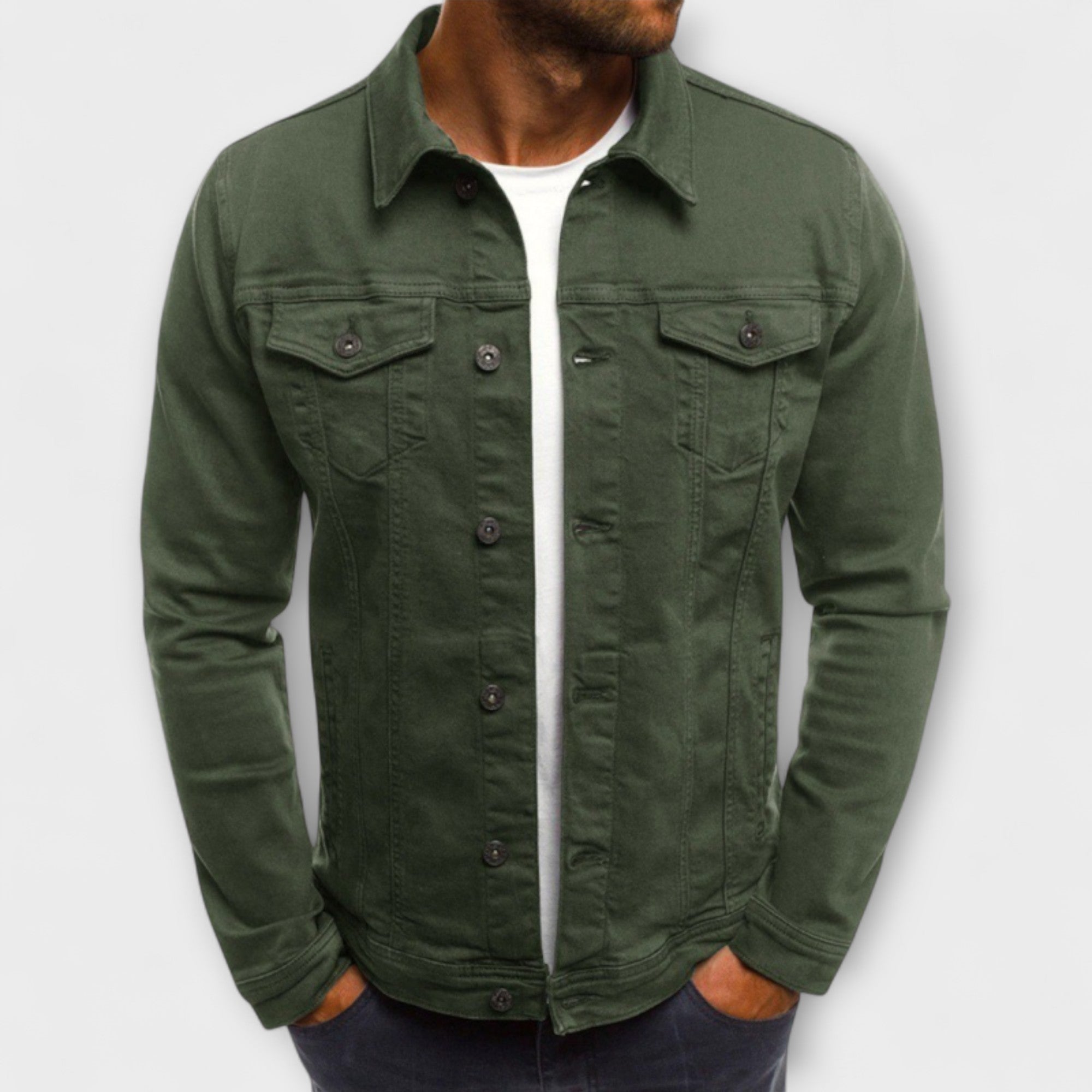 Veste en Jean Slim