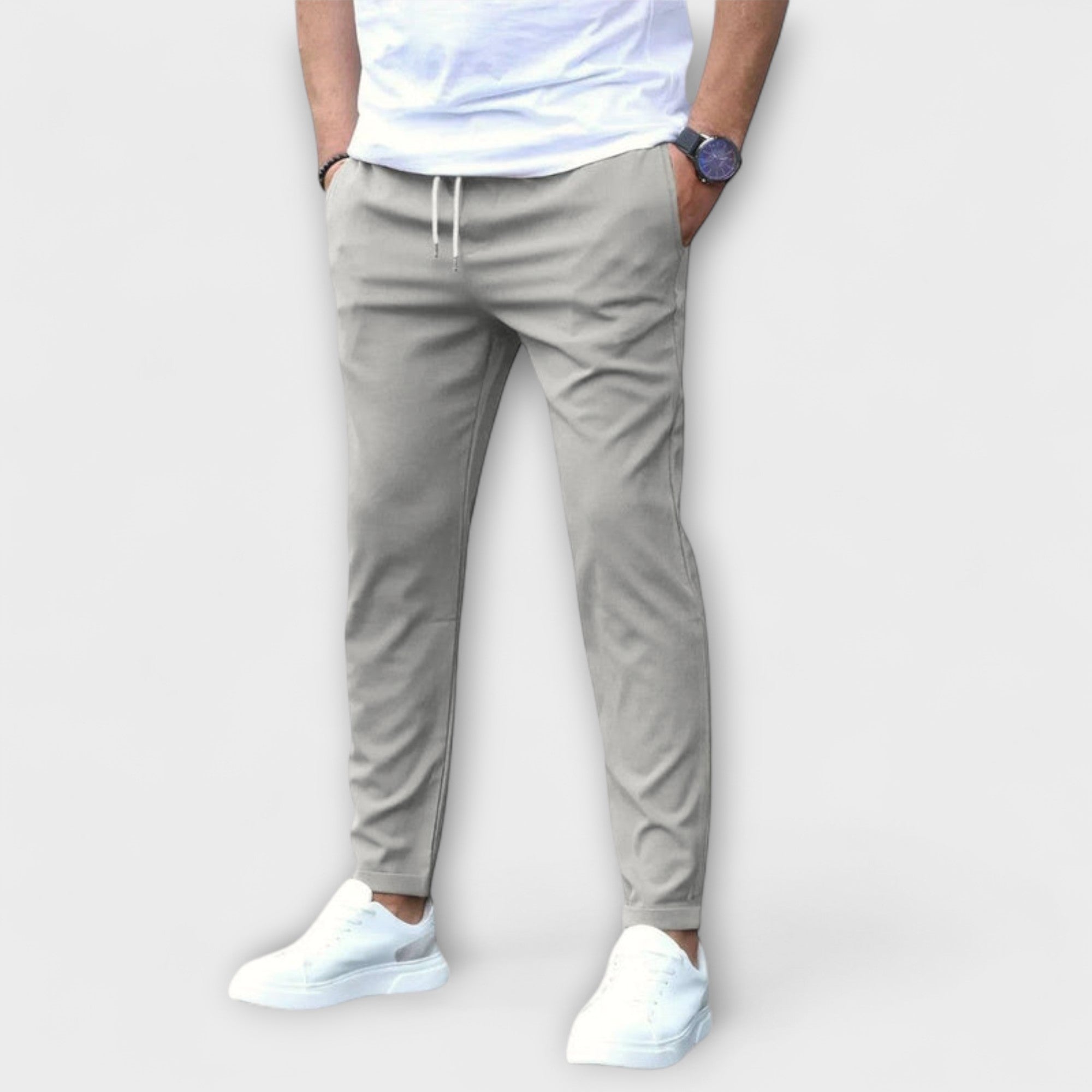 Pantalon Moderne Élastique