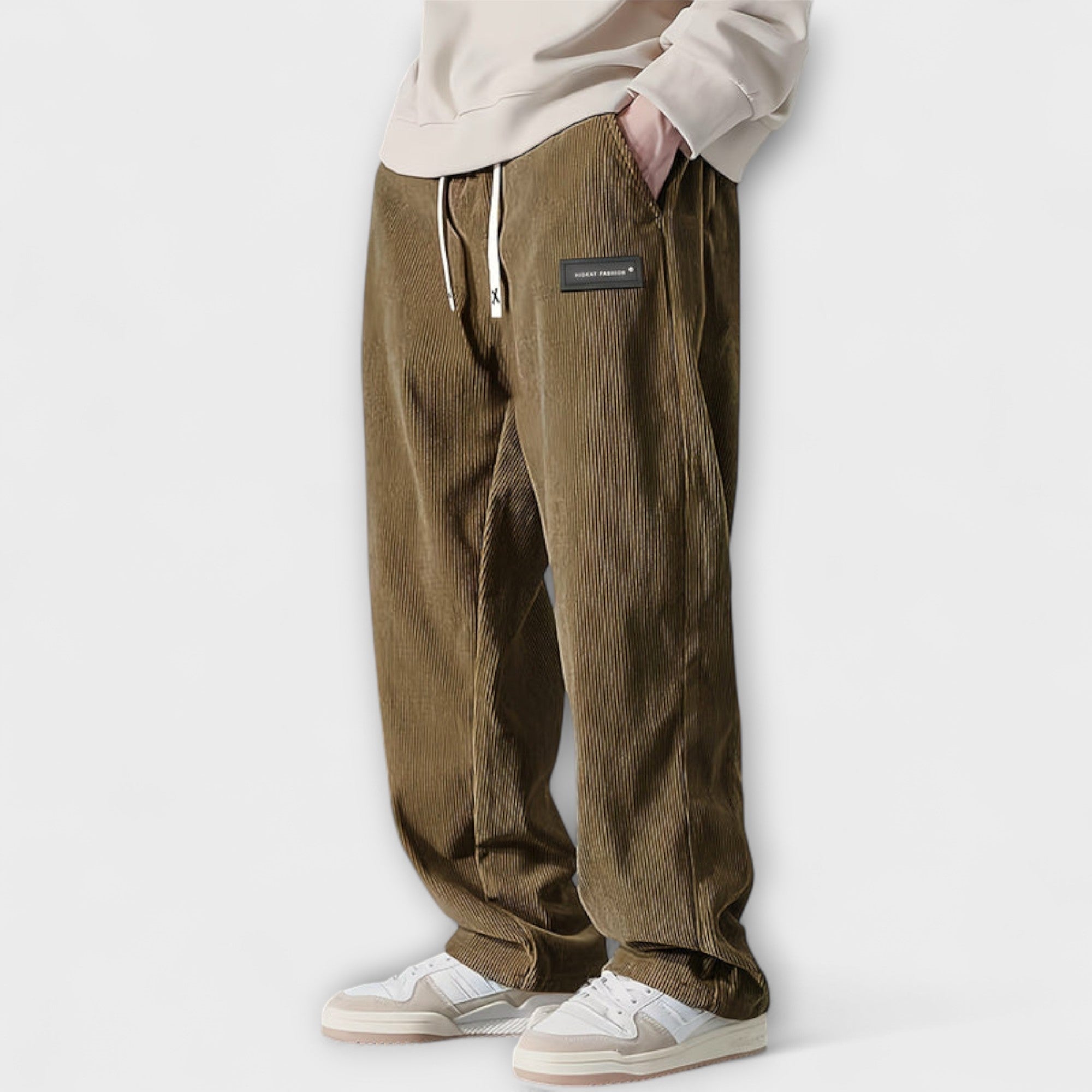 Pantalons à Jambes Droites