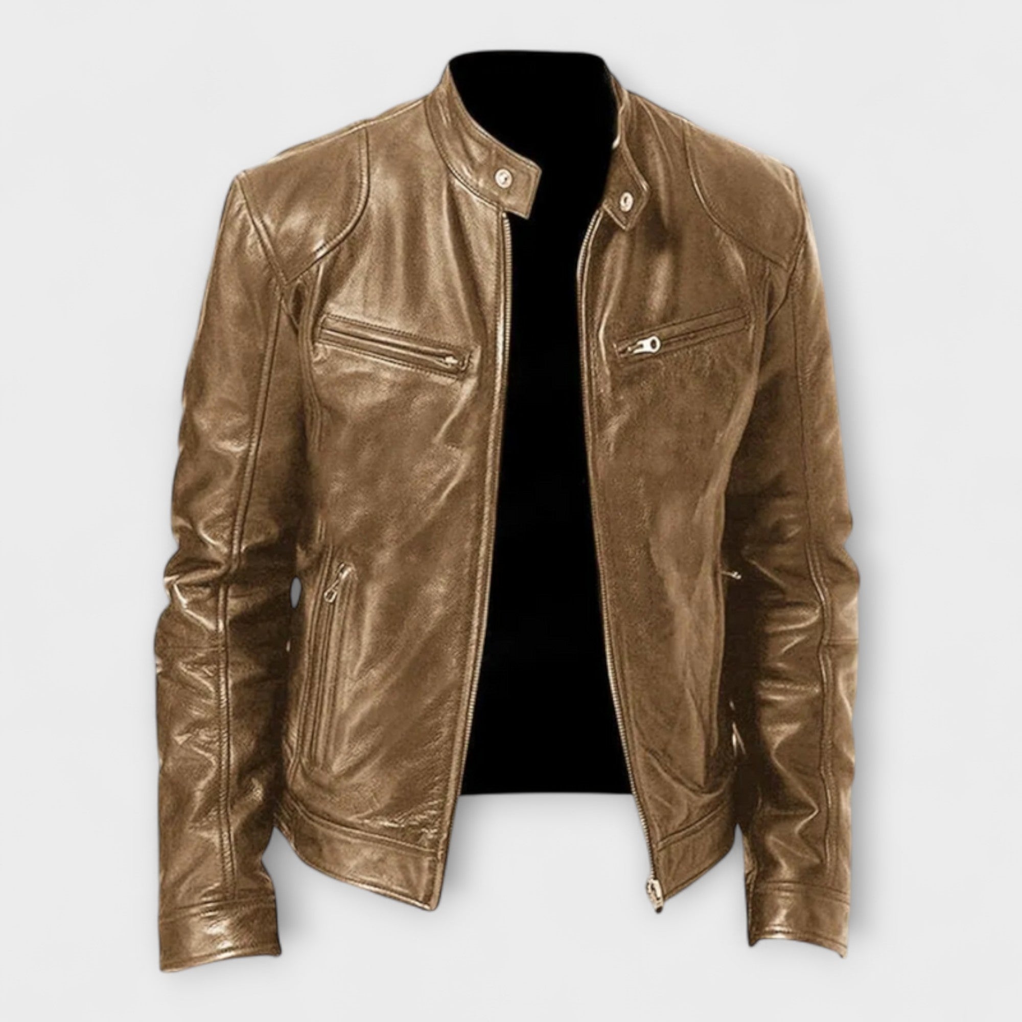 Veste en Cuir Élégante