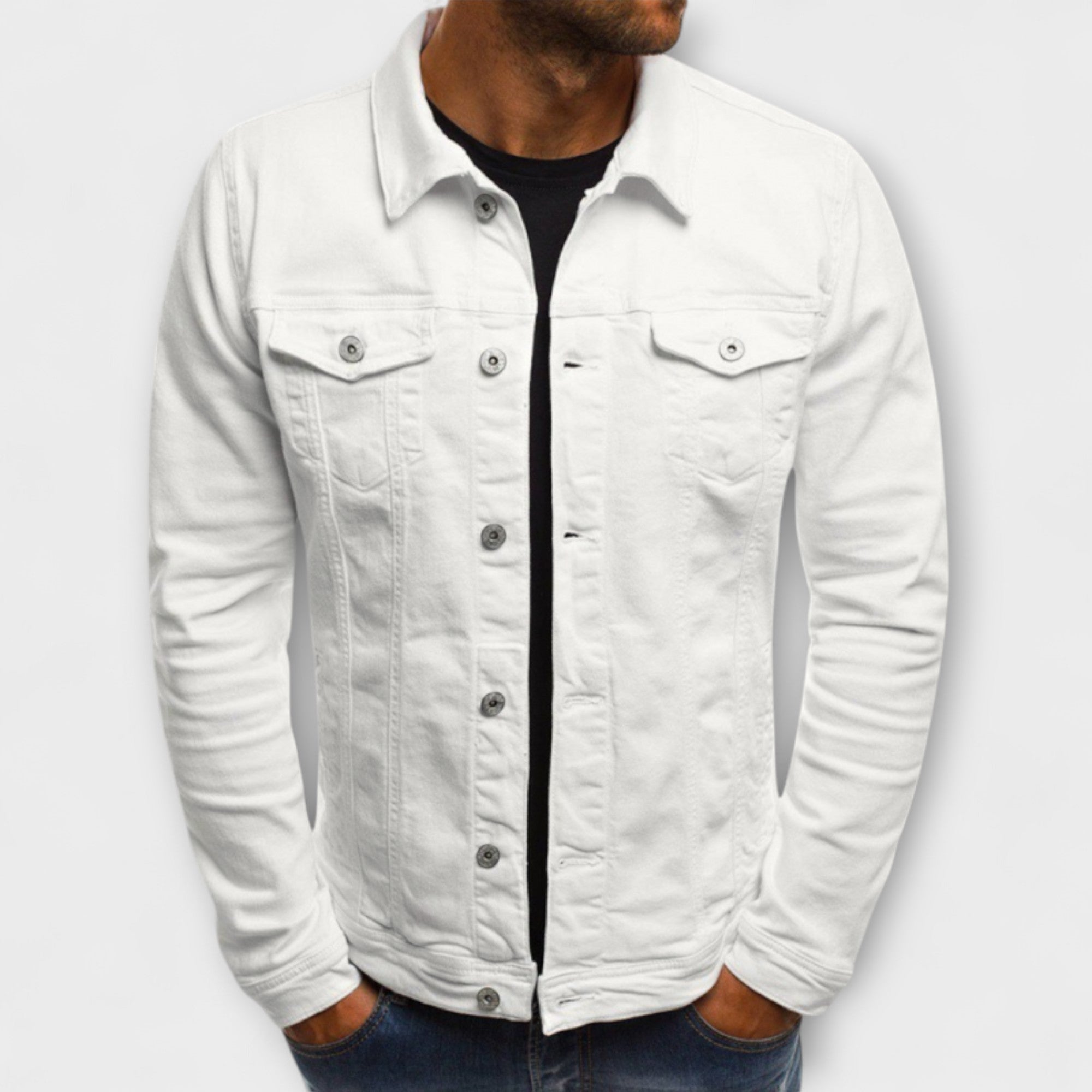 Veste en Jean Slim