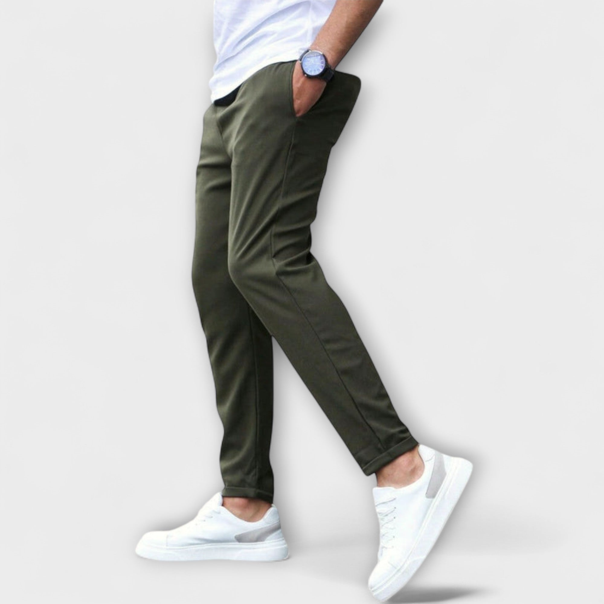 Pantalon Moderne Élastique