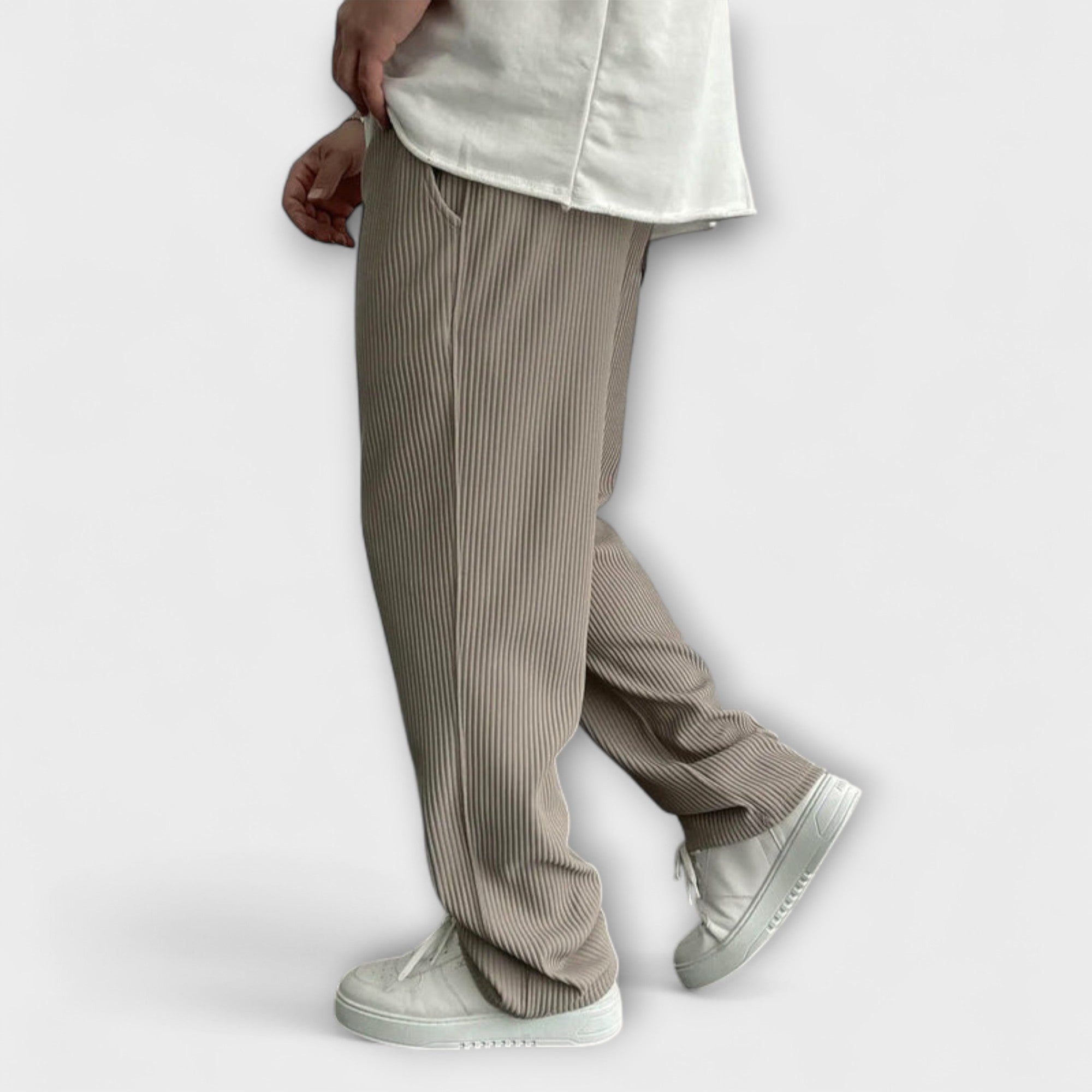 Pantalons Tricot Détendus