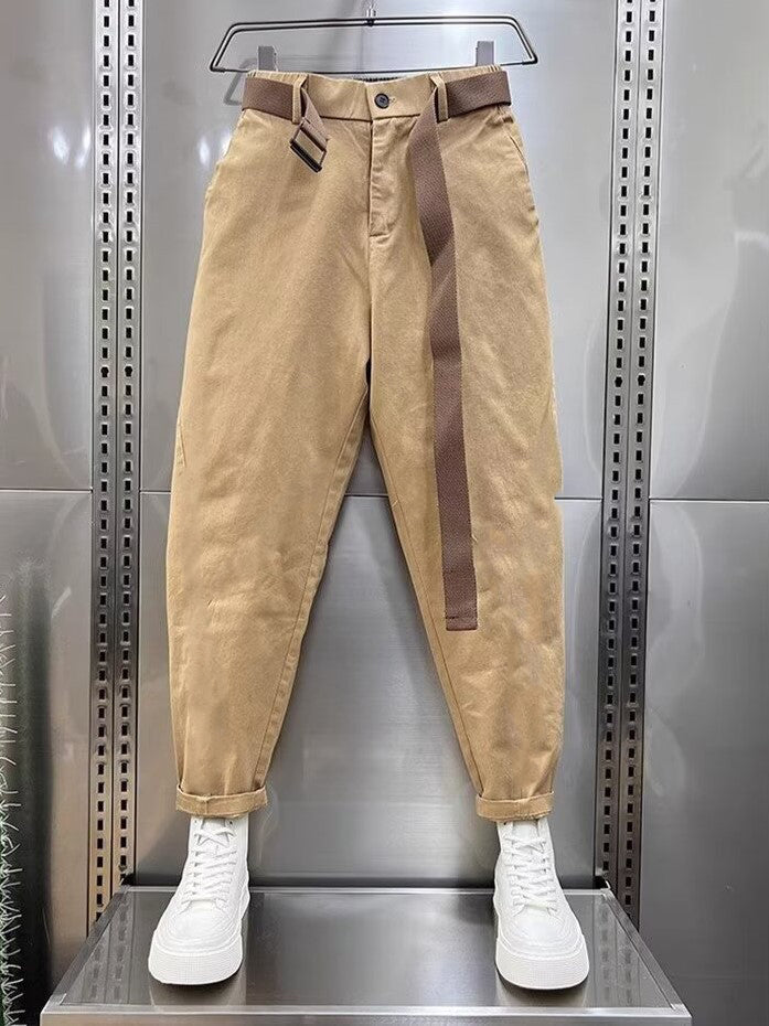 Pantalons Capri avec Ceinture
