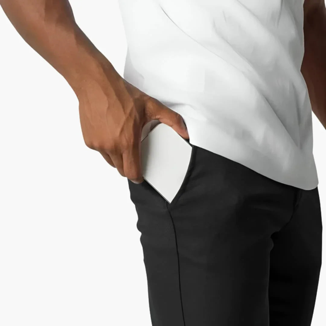 Pantalon Chino Élastique pour Hommes