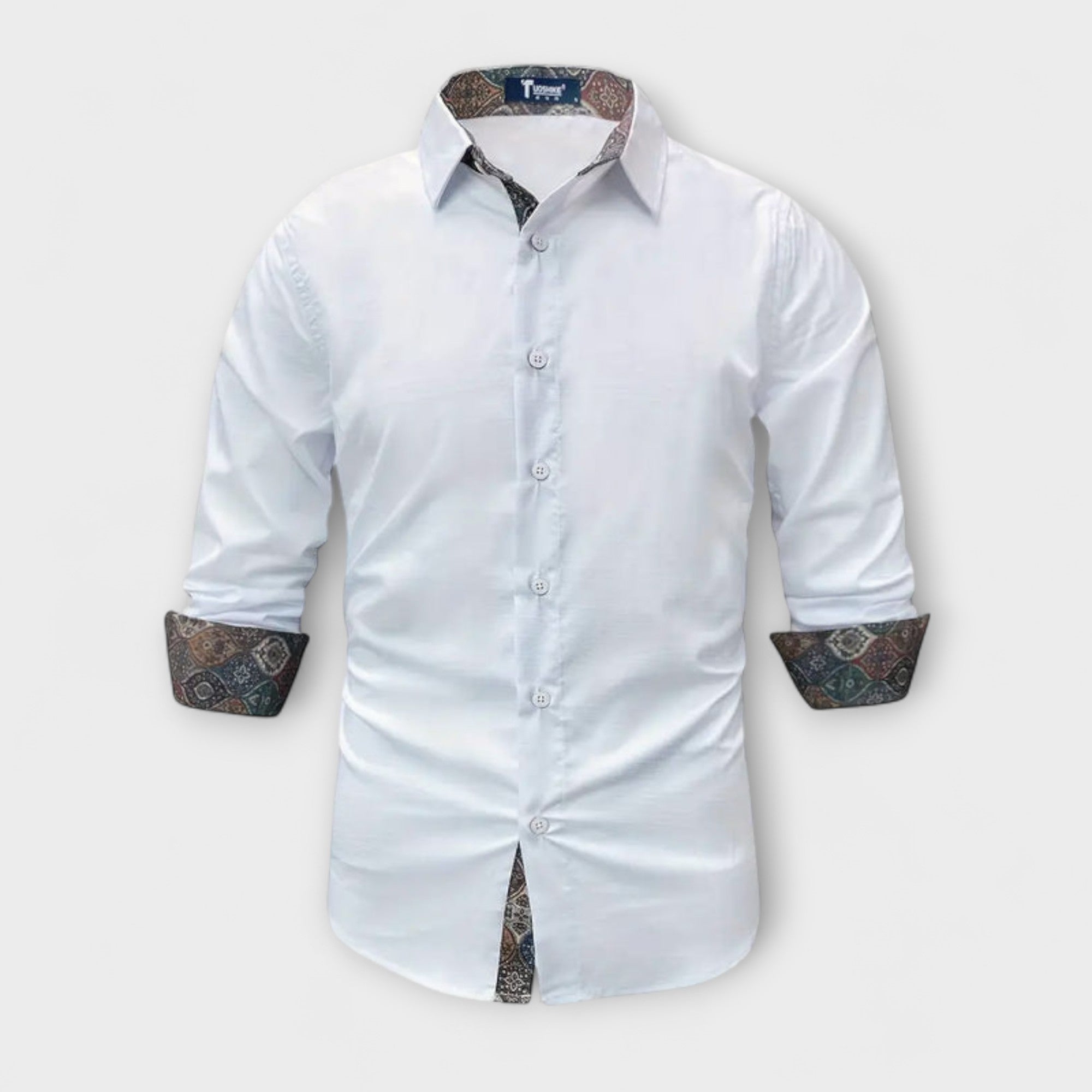 Chemise Élégante à Manches Longues