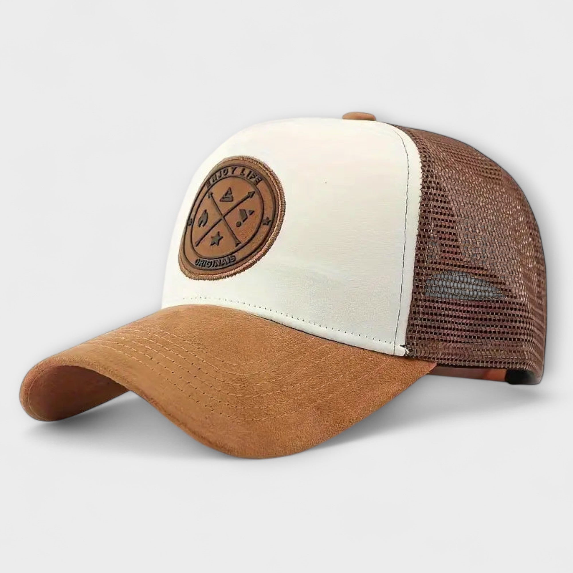 Casquette Snapback en Cuir