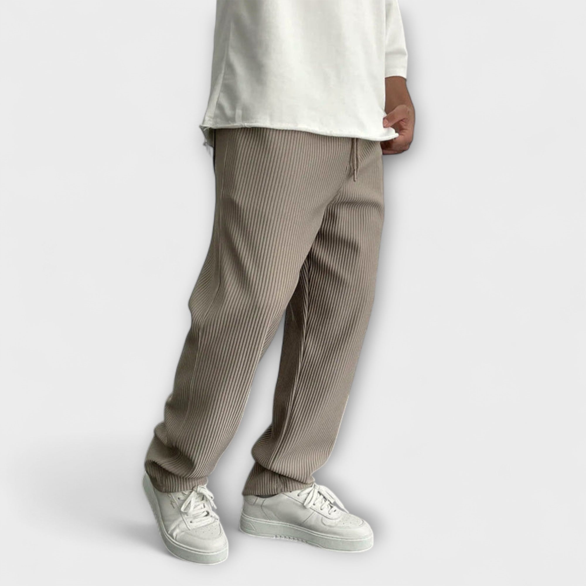 Pantalons Tricot Détendus