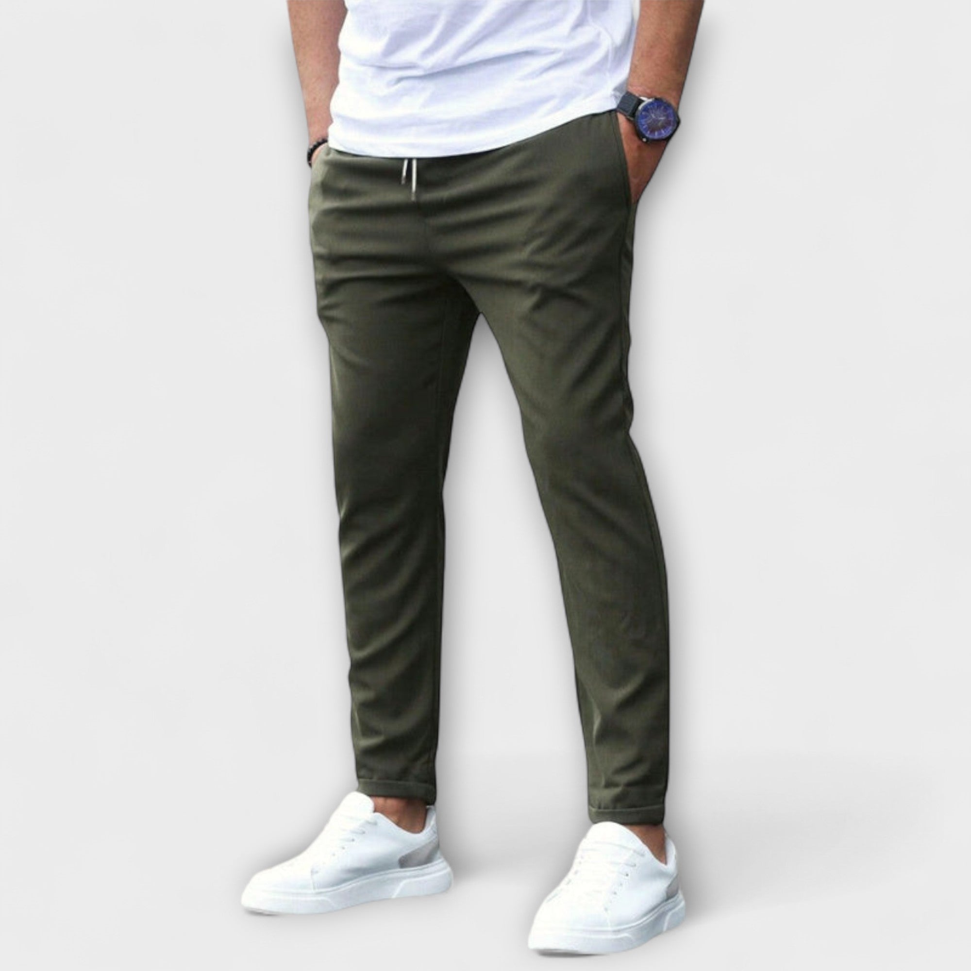 Pantalon Moderne Élastique