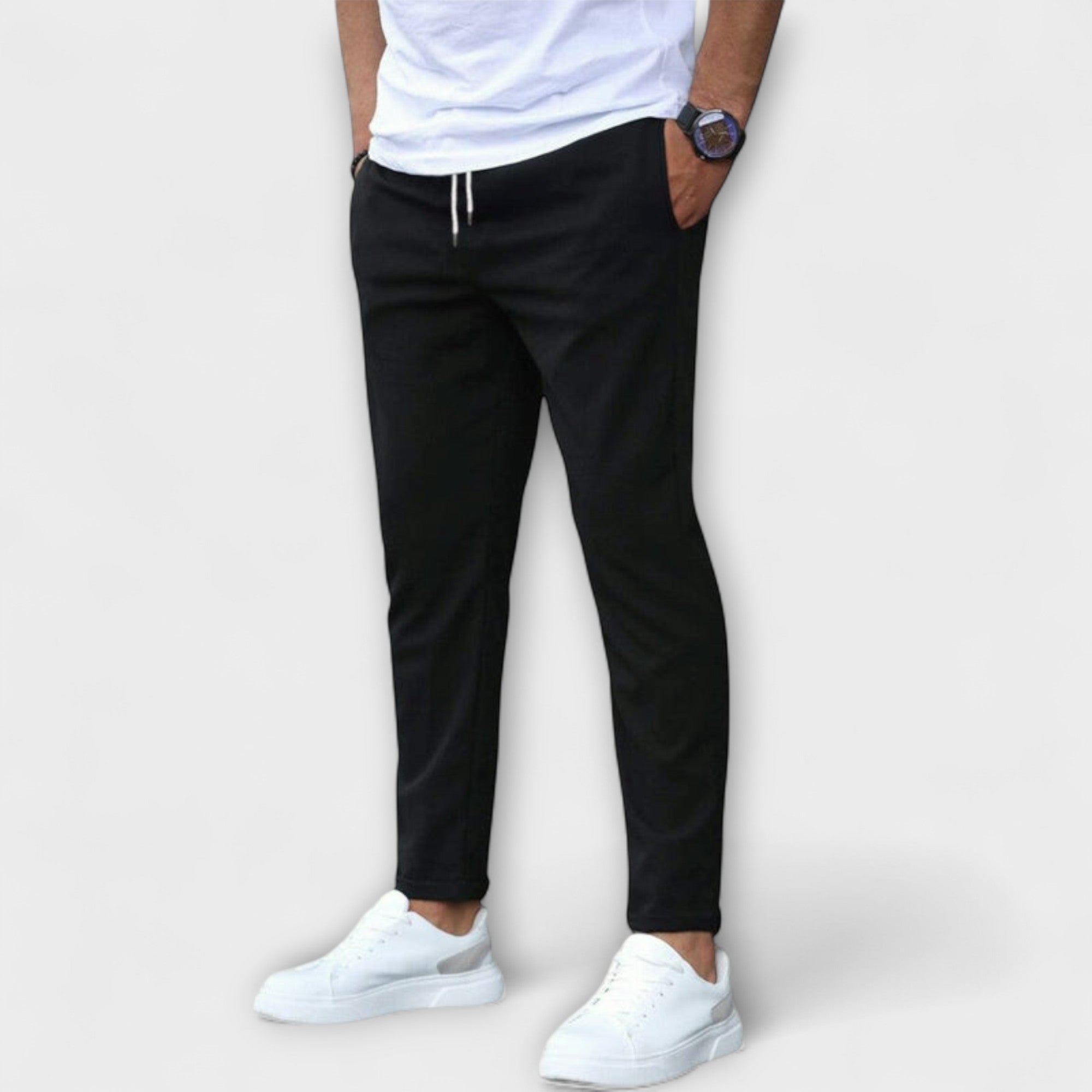 Pantalon Moderne Élastique