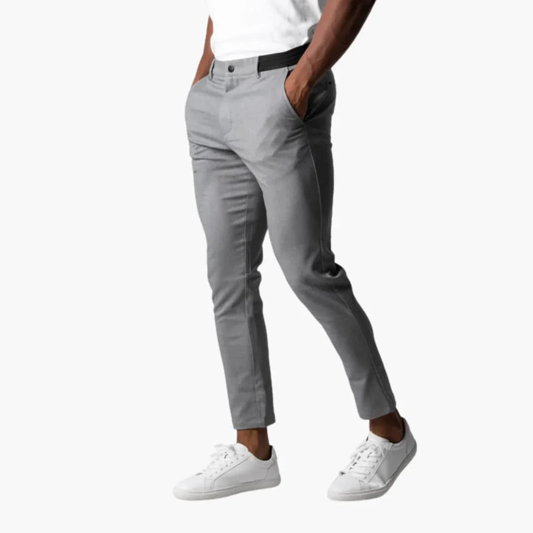 Pantalon Chino Élastique pour Hommes