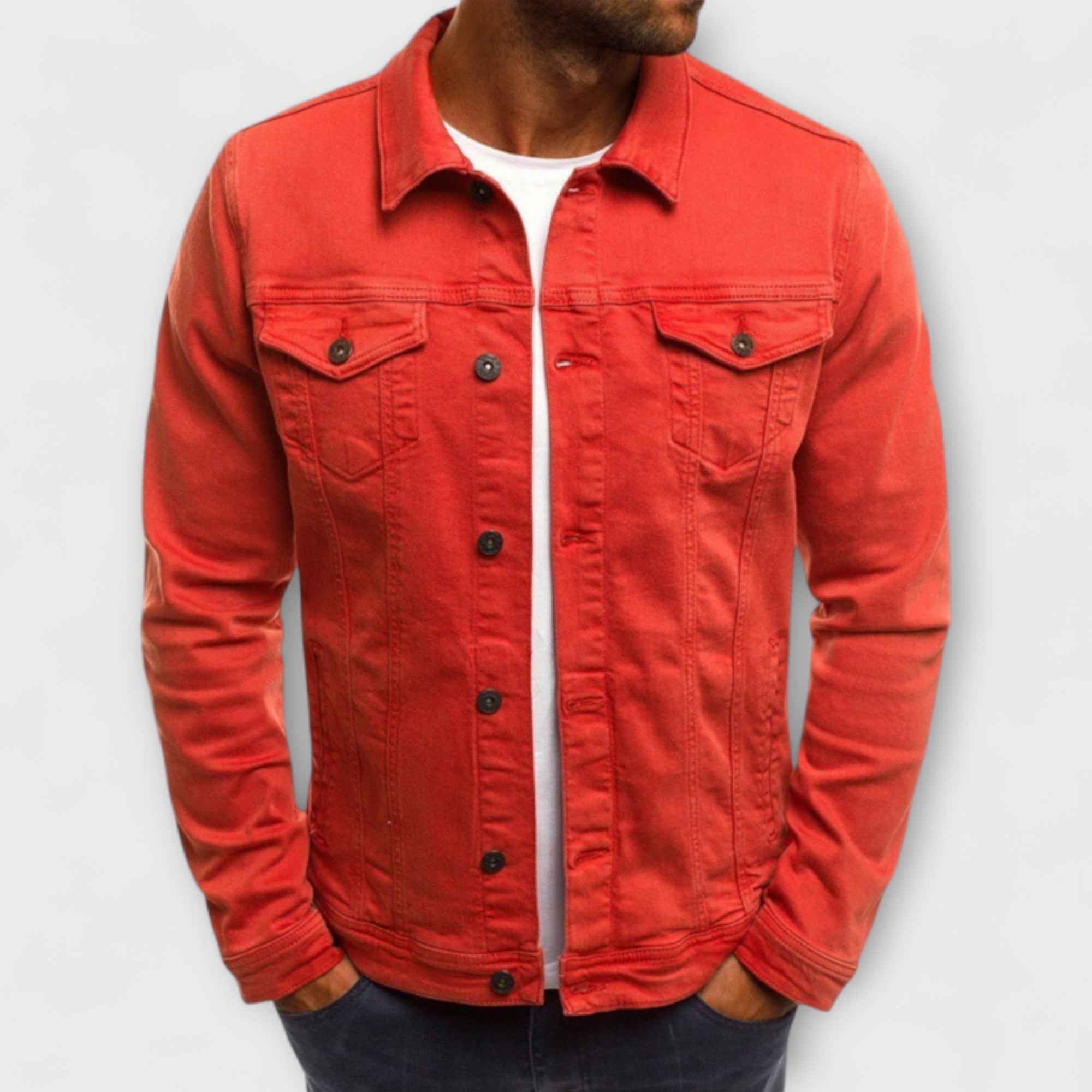 Veste en Jean Slim