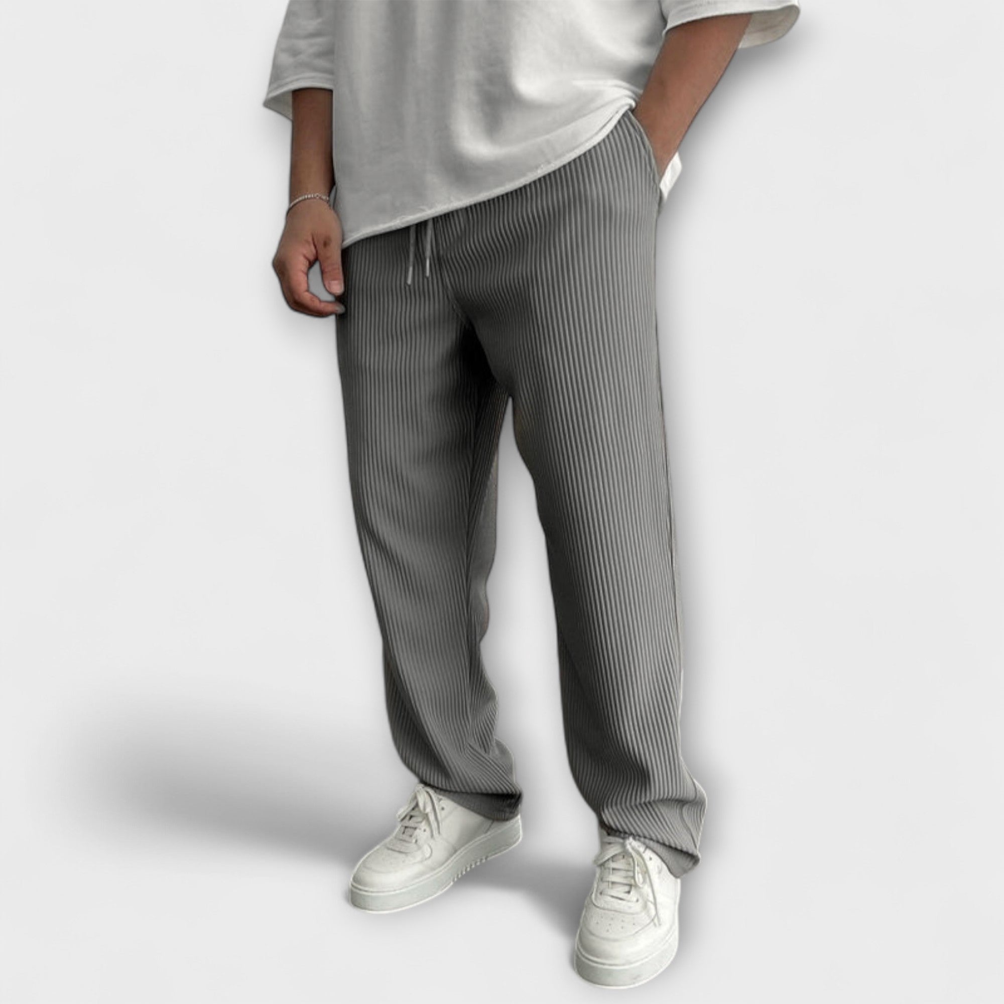Pantalons Tricot Détendus