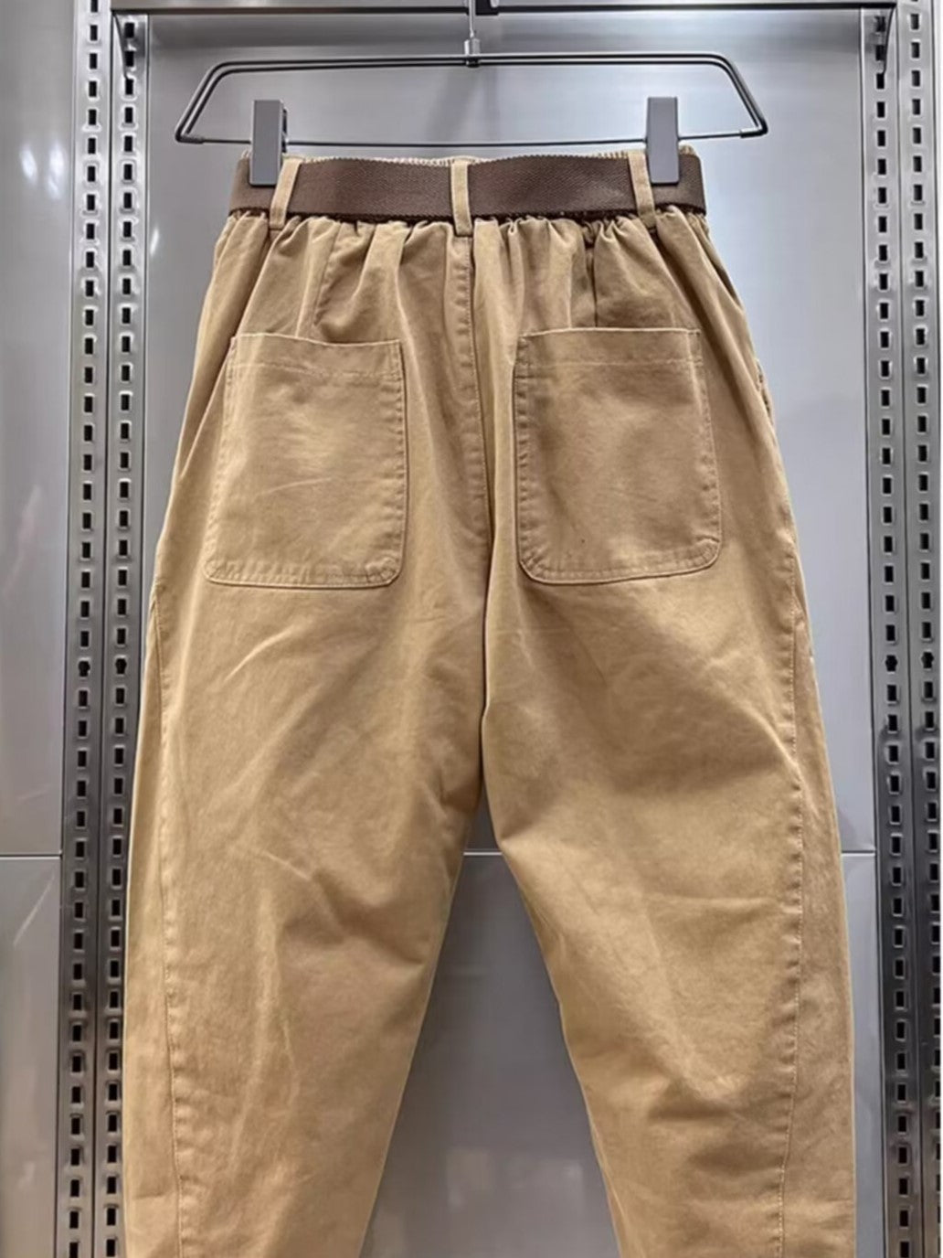 Pantalons Capri avec Ceinture