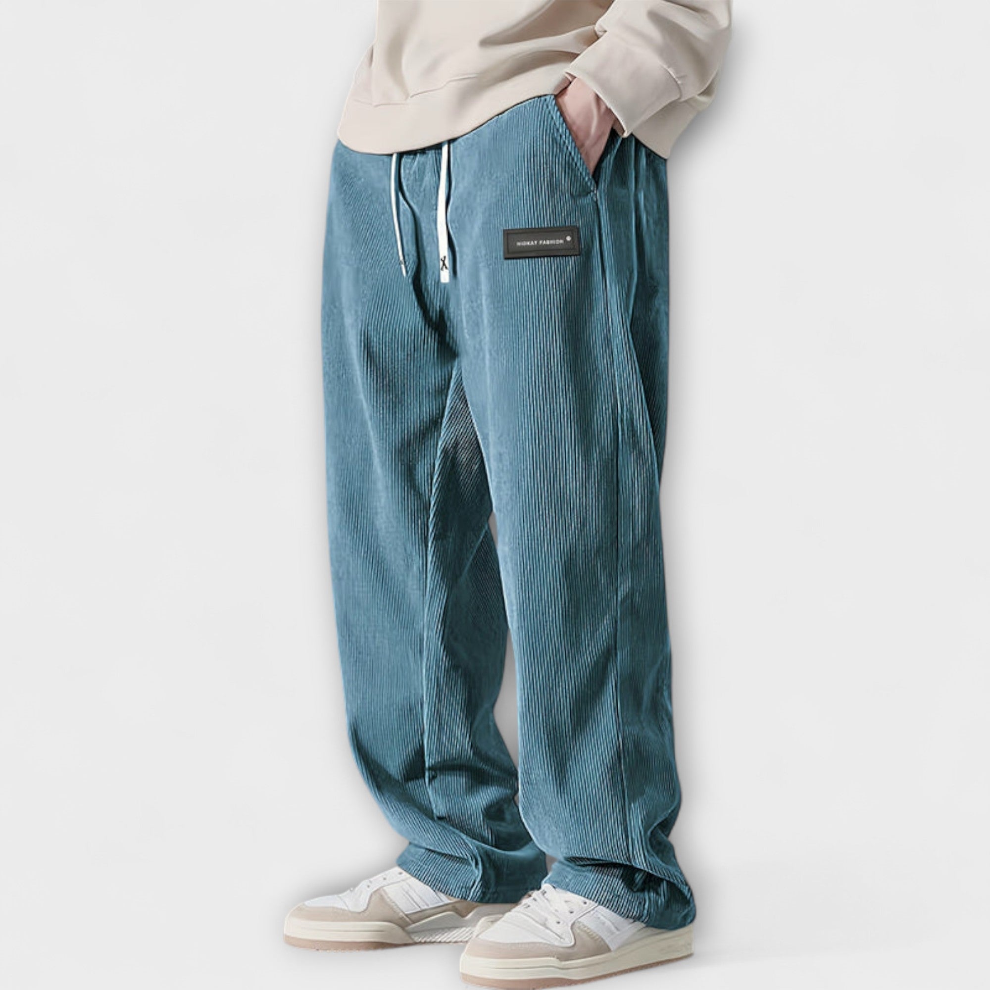 Pantalons à Jambes Droites