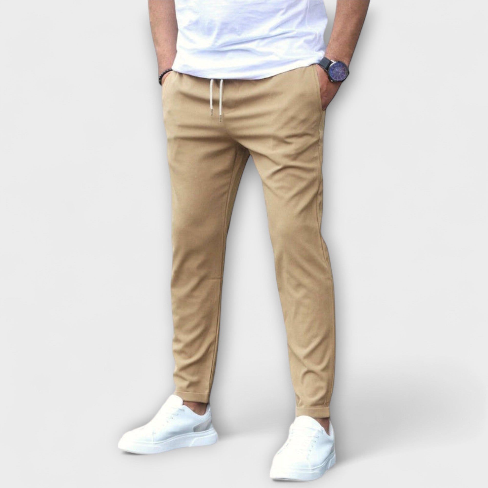 Pantalon Moderne Élastique