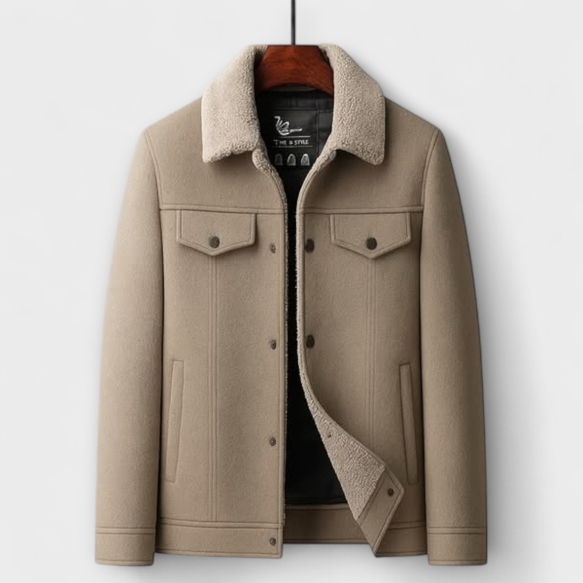 Veste en Laine Sherpa