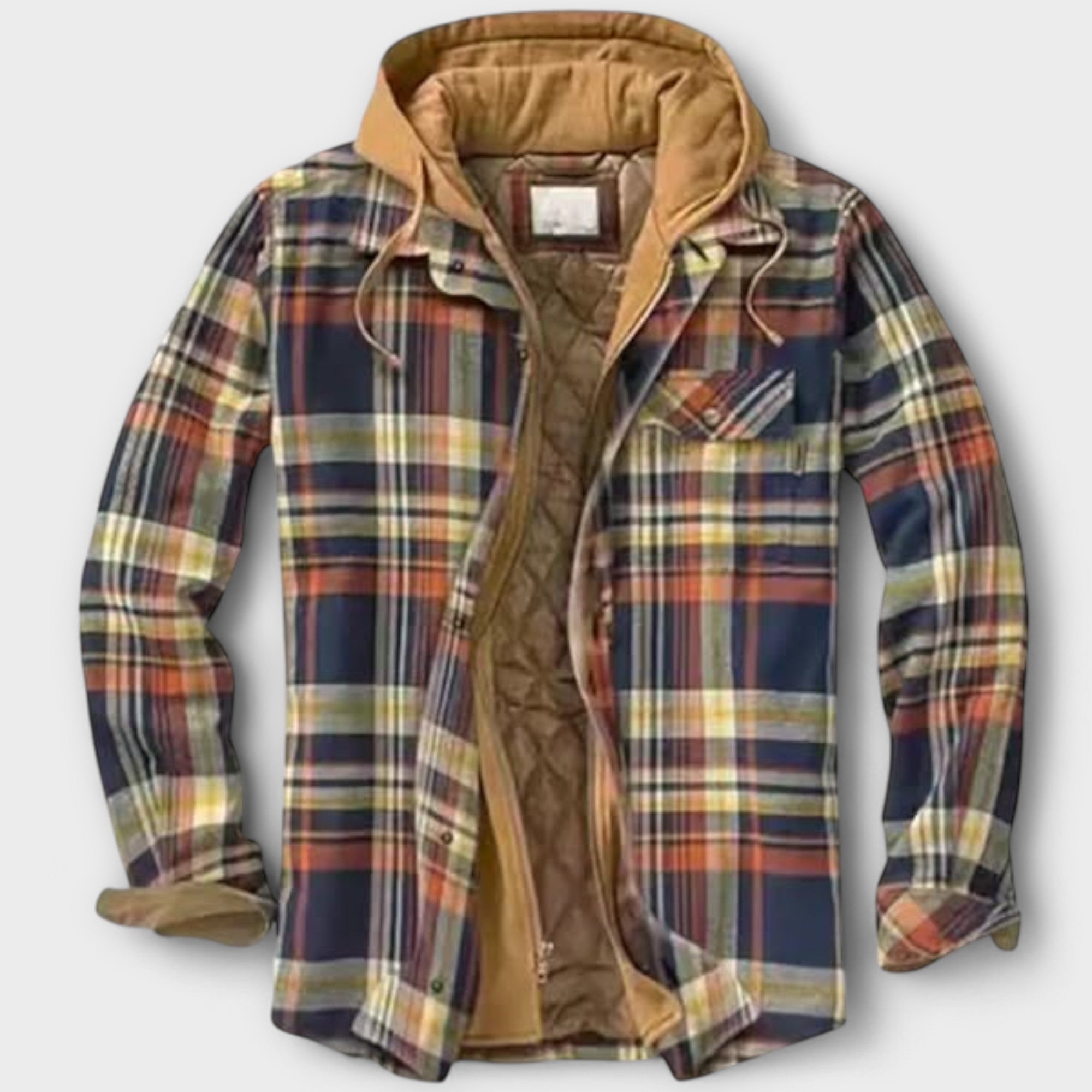 Veste à Motifs Carreaux