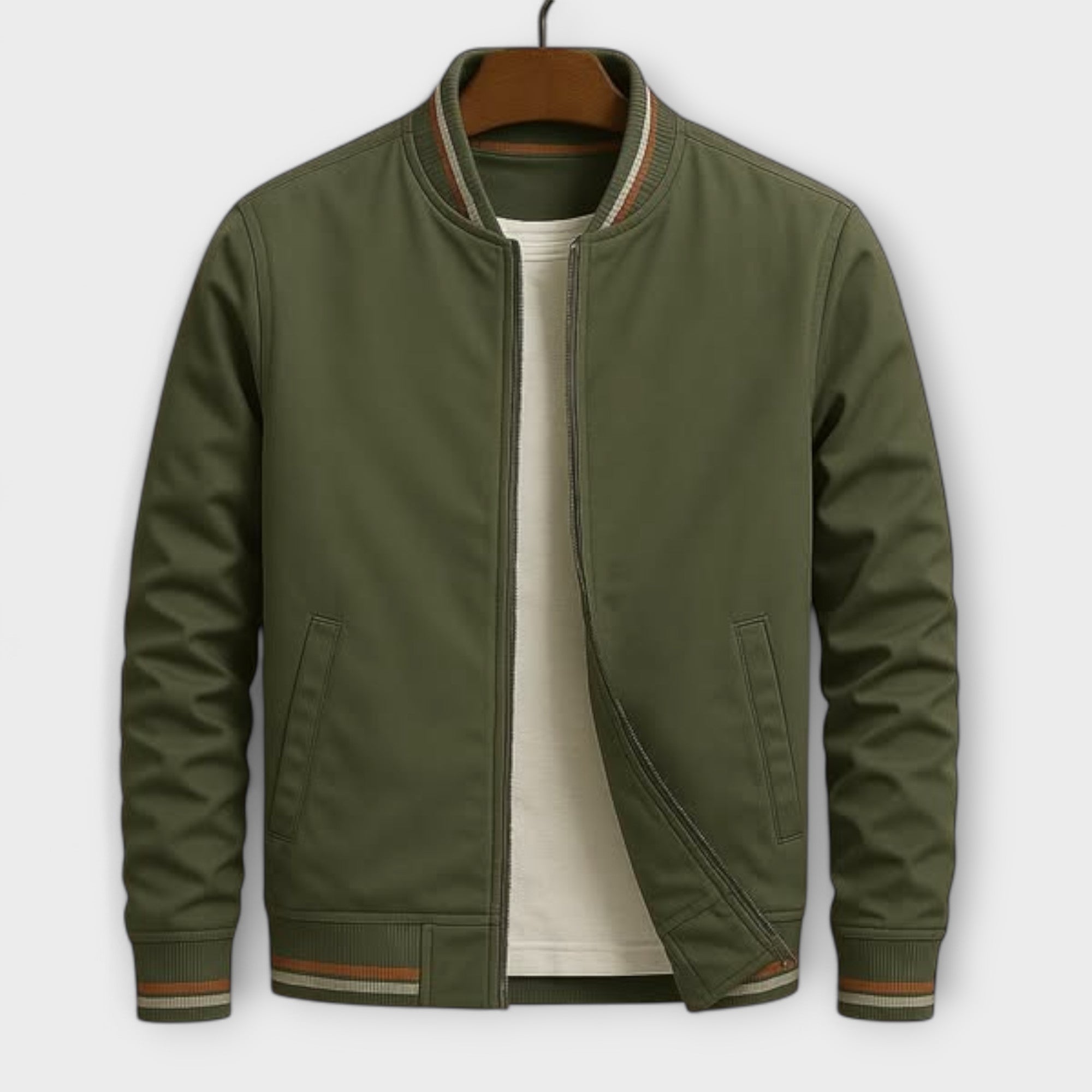Veste Bomber Rayée