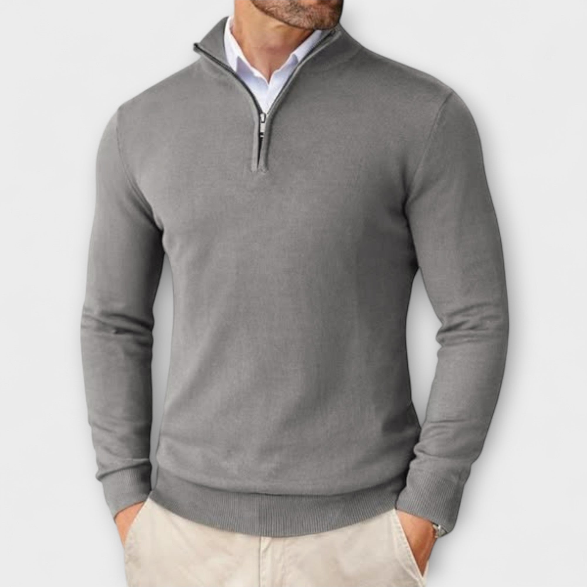 Sweat-shirt à fermeture éclair