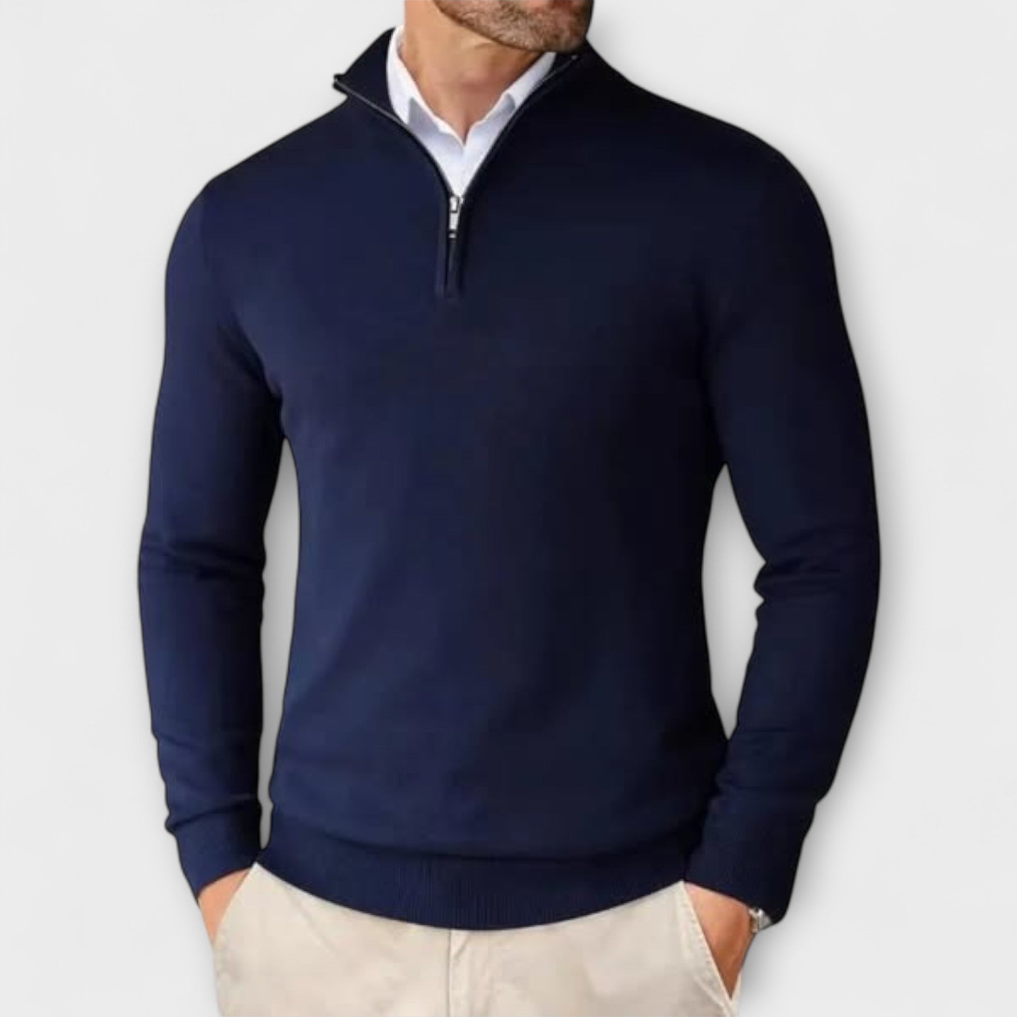 Sweat-shirt à fermeture éclair