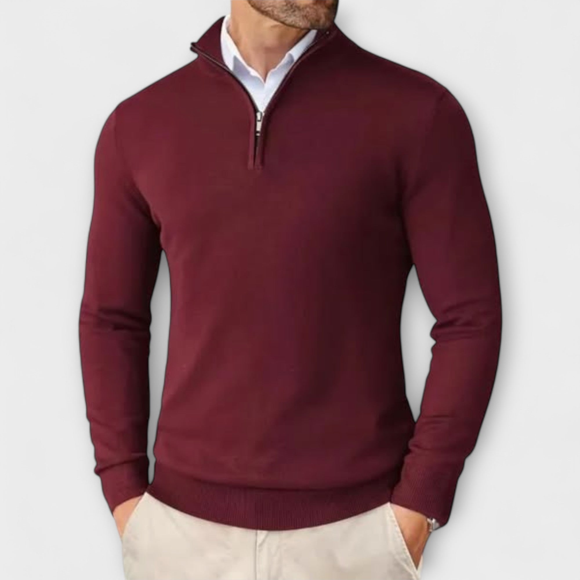 Sweat-shirt à fermeture éclair