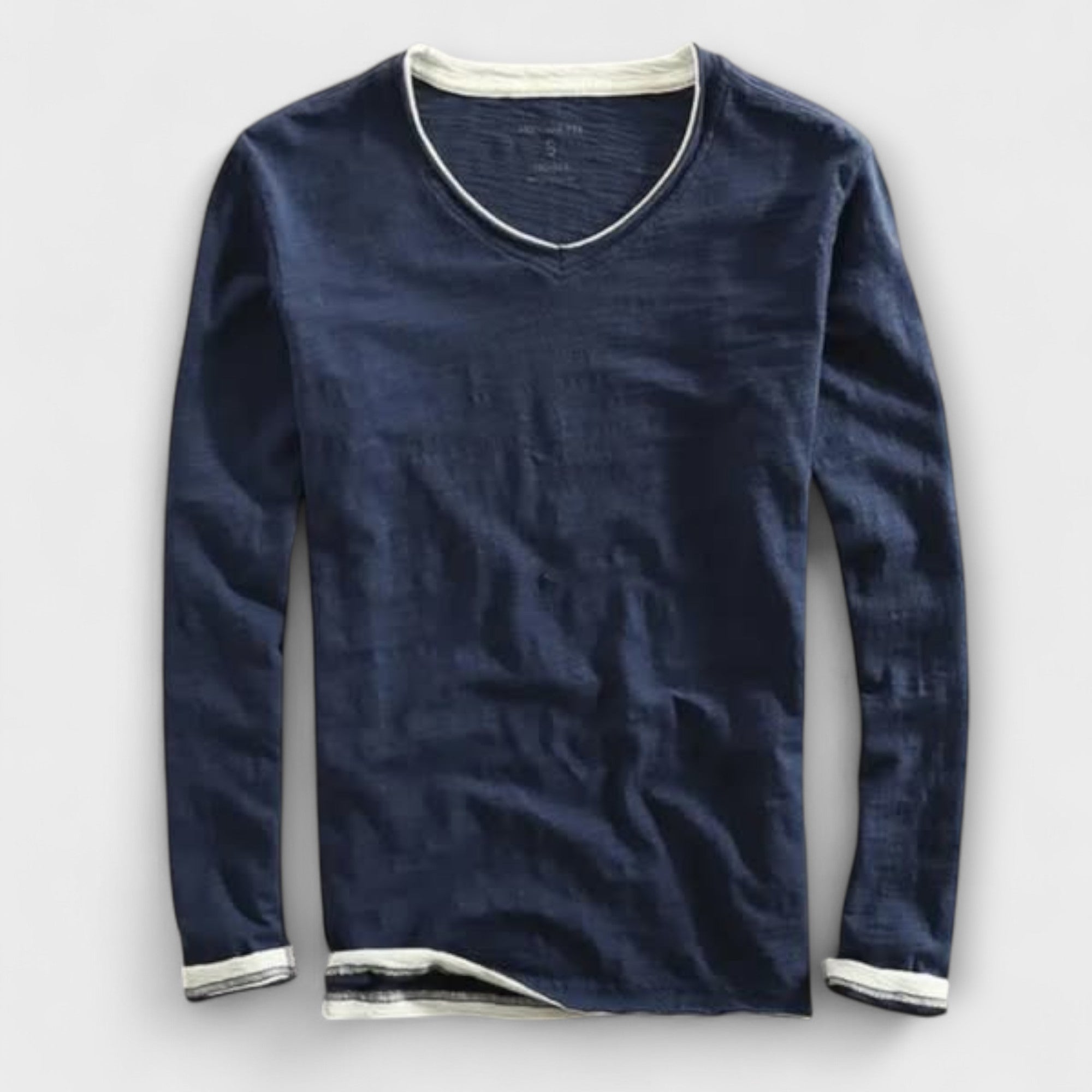 T-shirt en coton à manches longues