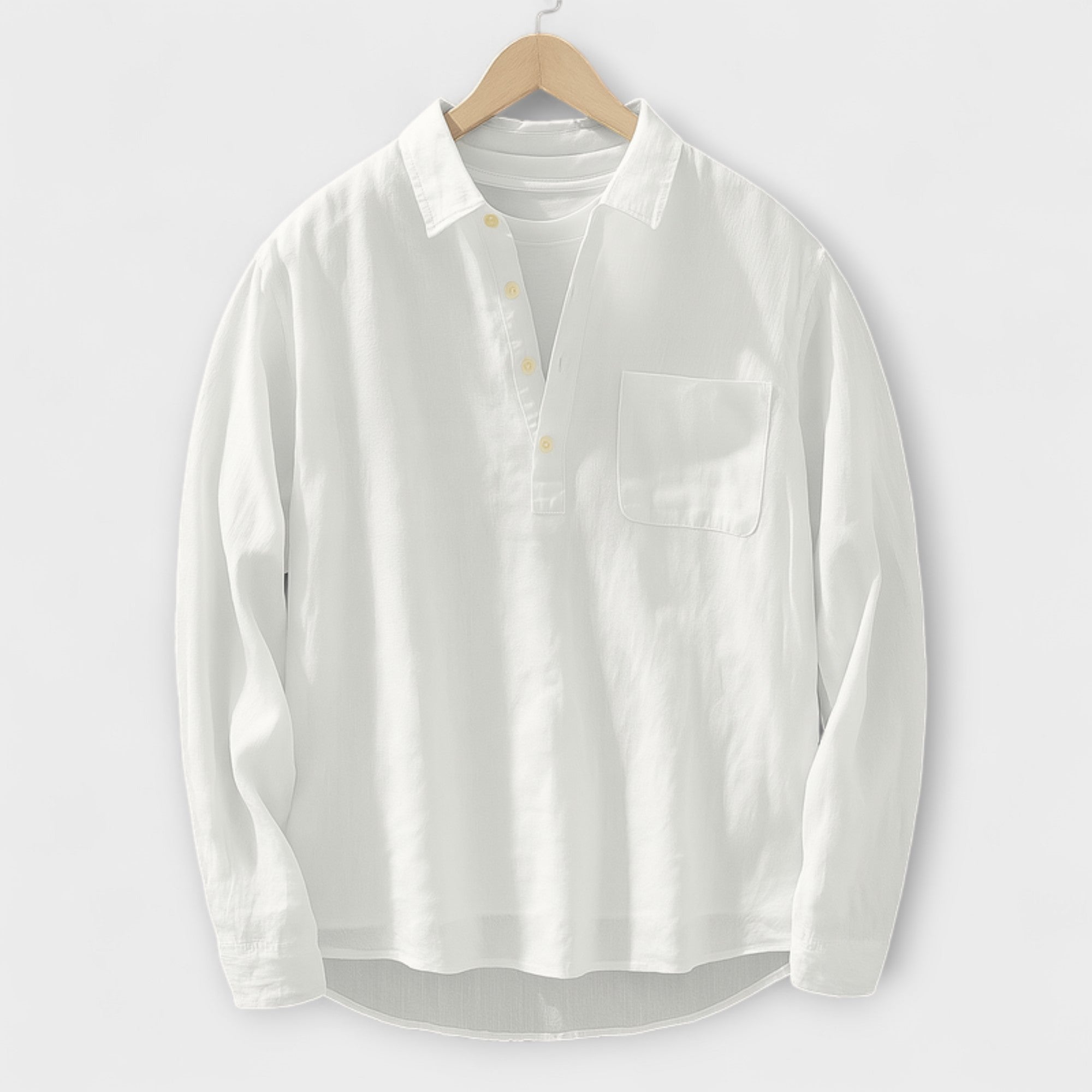 Chemise Popover en Lin