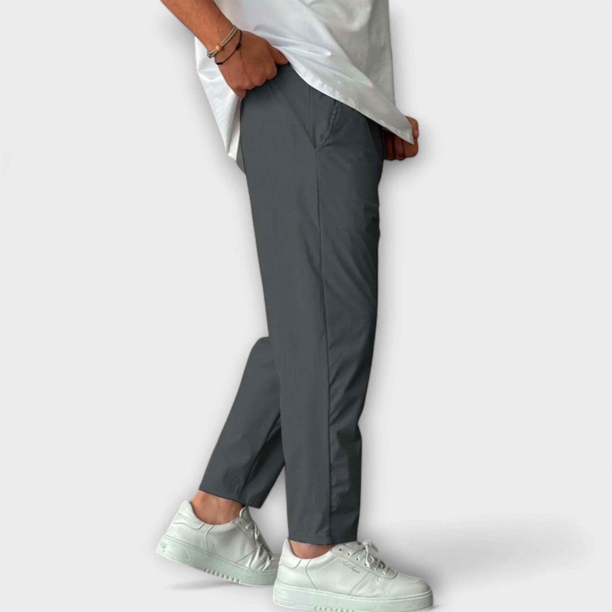 Pantalons Légers Taille Haute