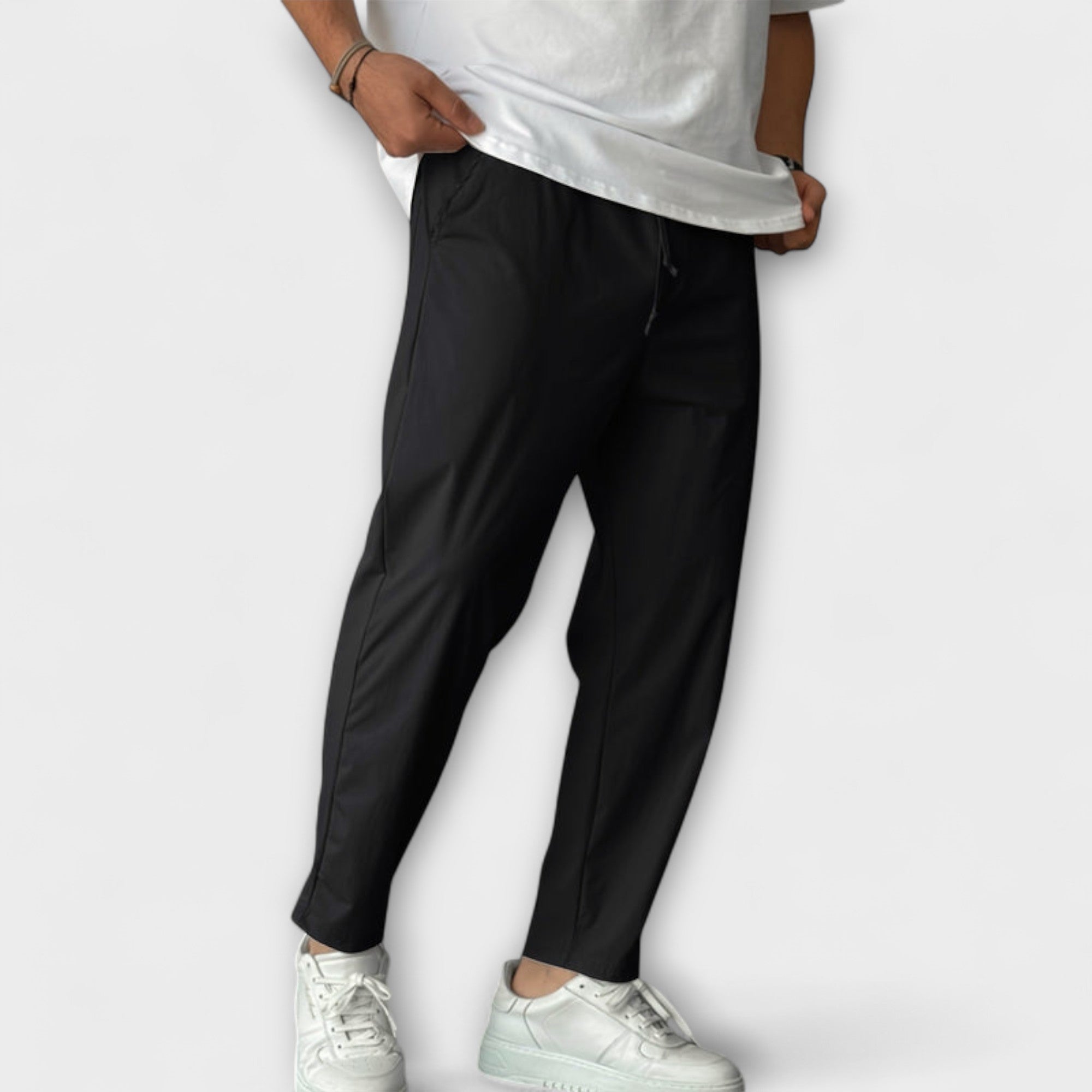 Pantalons Légers Taille Haute