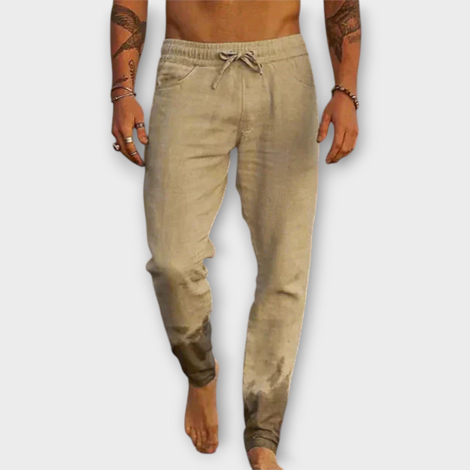 Pantalons de Plage en Lin