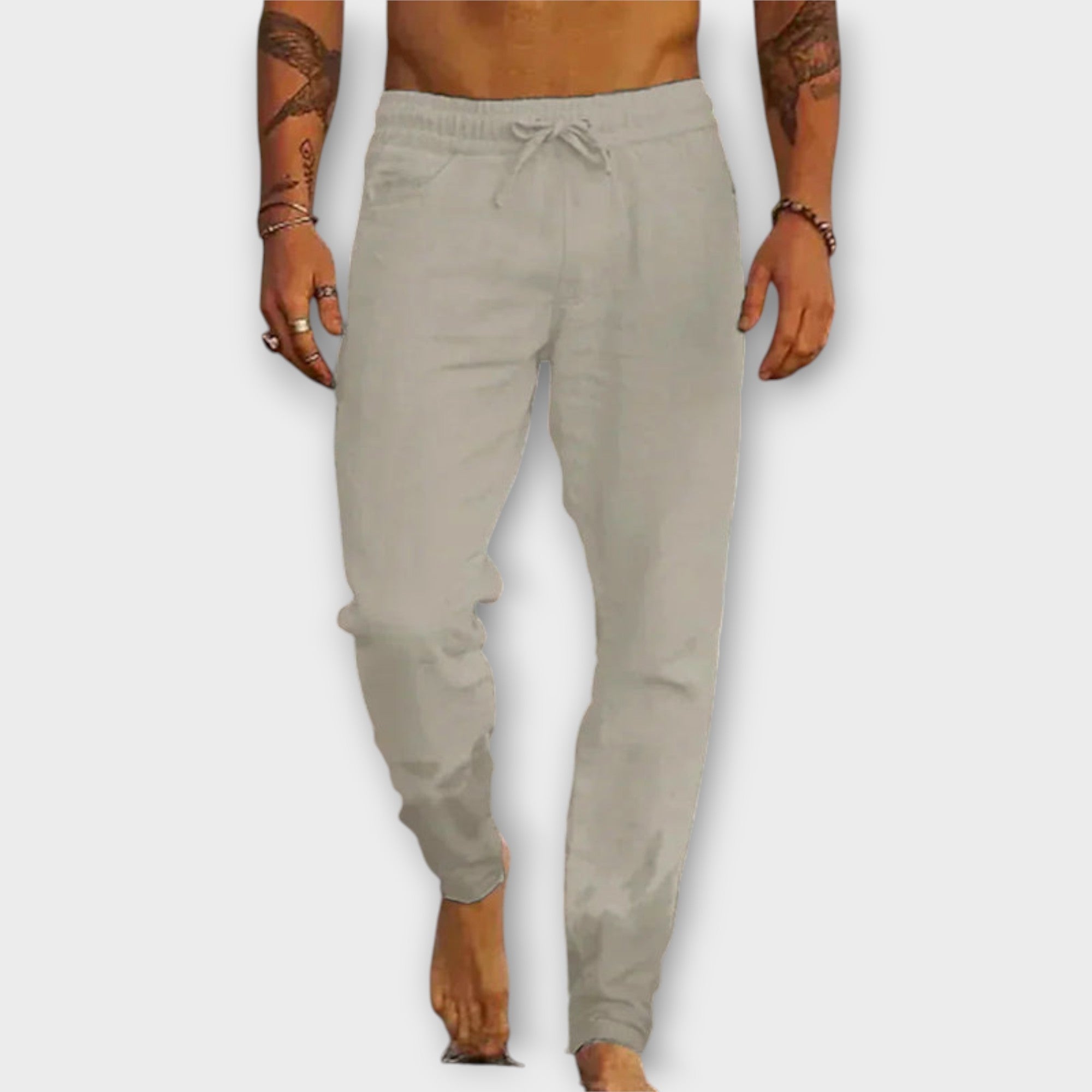 Pantalons de Plage en Lin