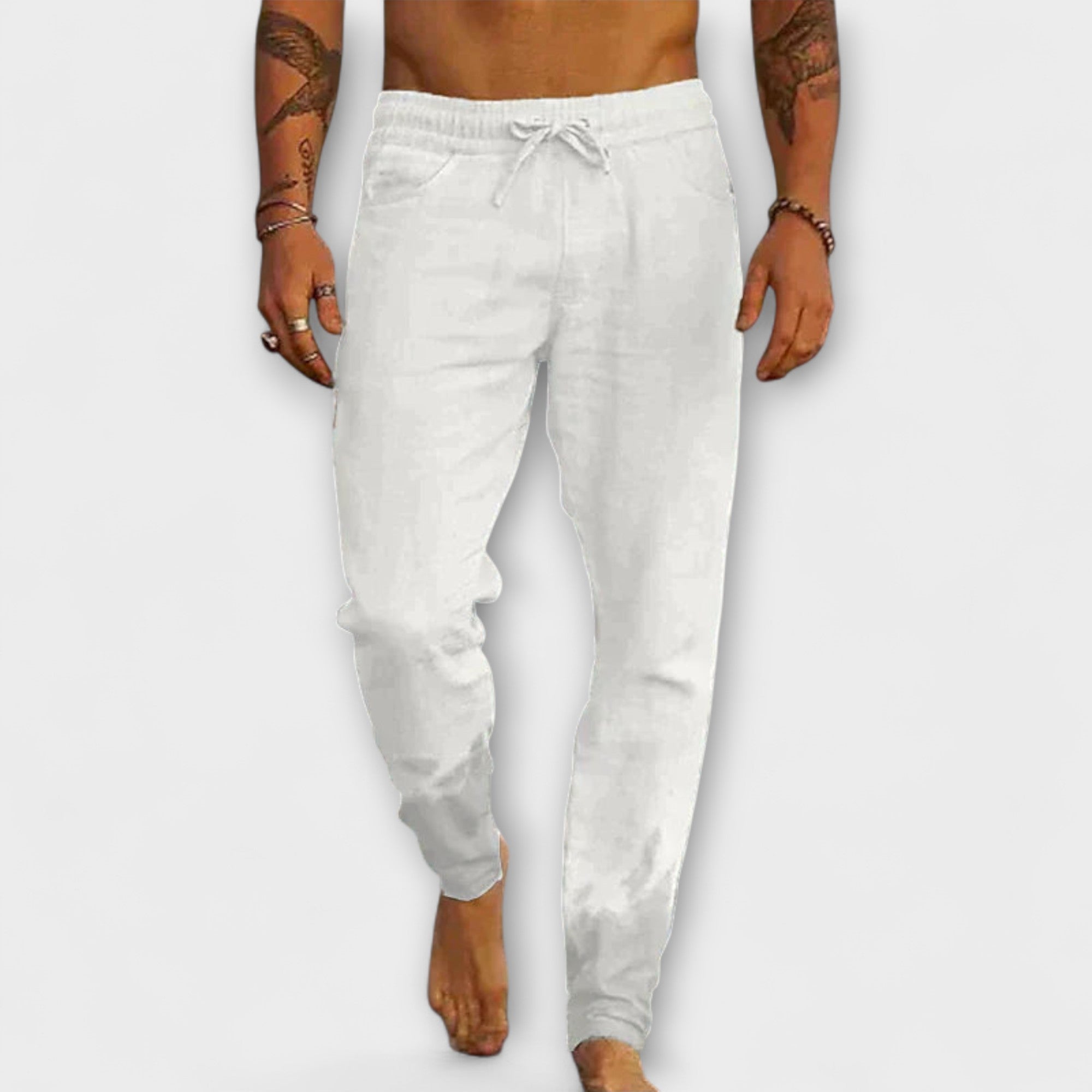 Pantalons de Plage en Lin