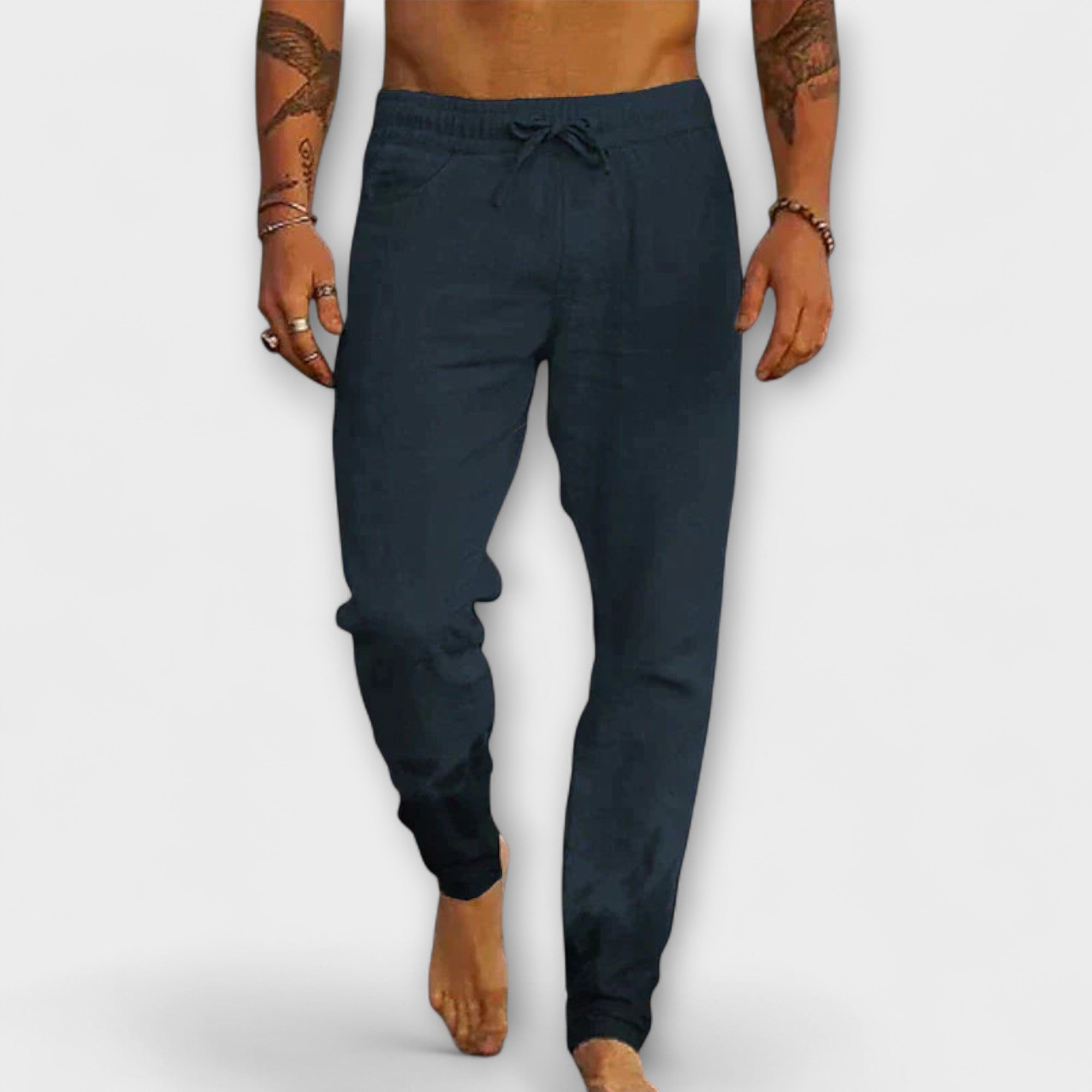 Pantalons de Plage en Lin