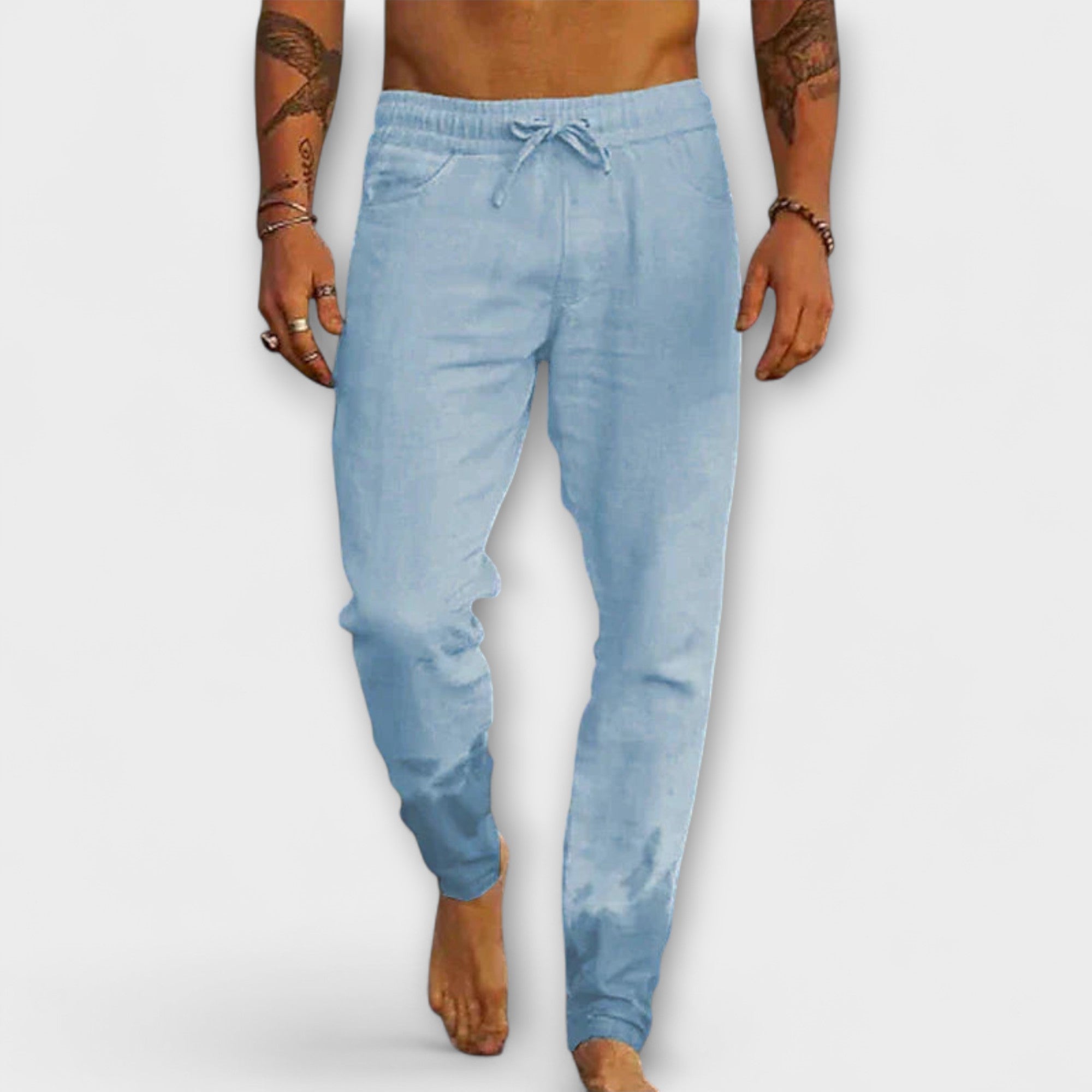 Pantalons de Plage en Lin