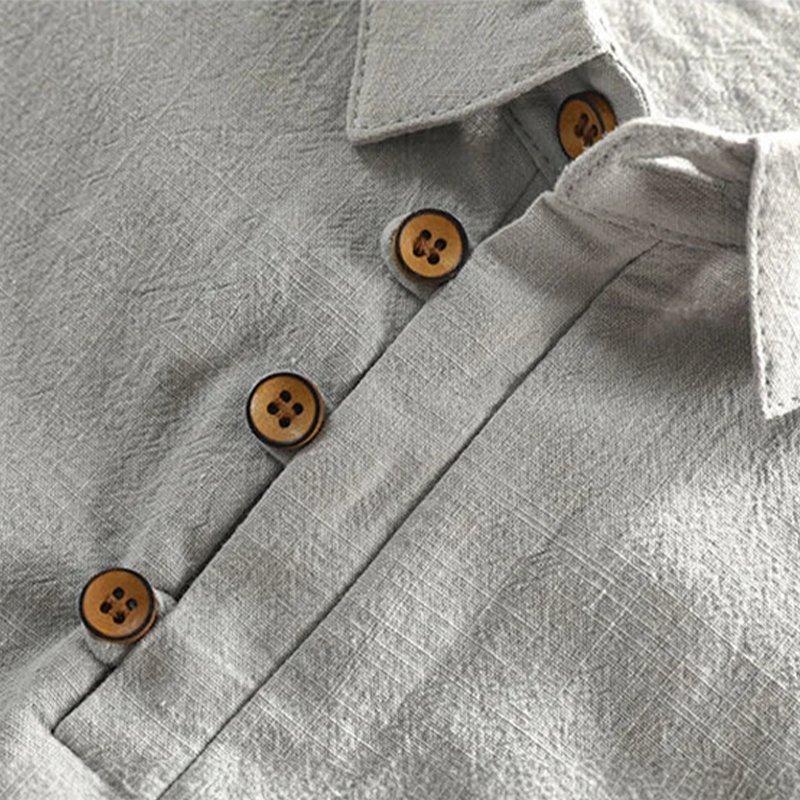 Polo en Coton et Lin