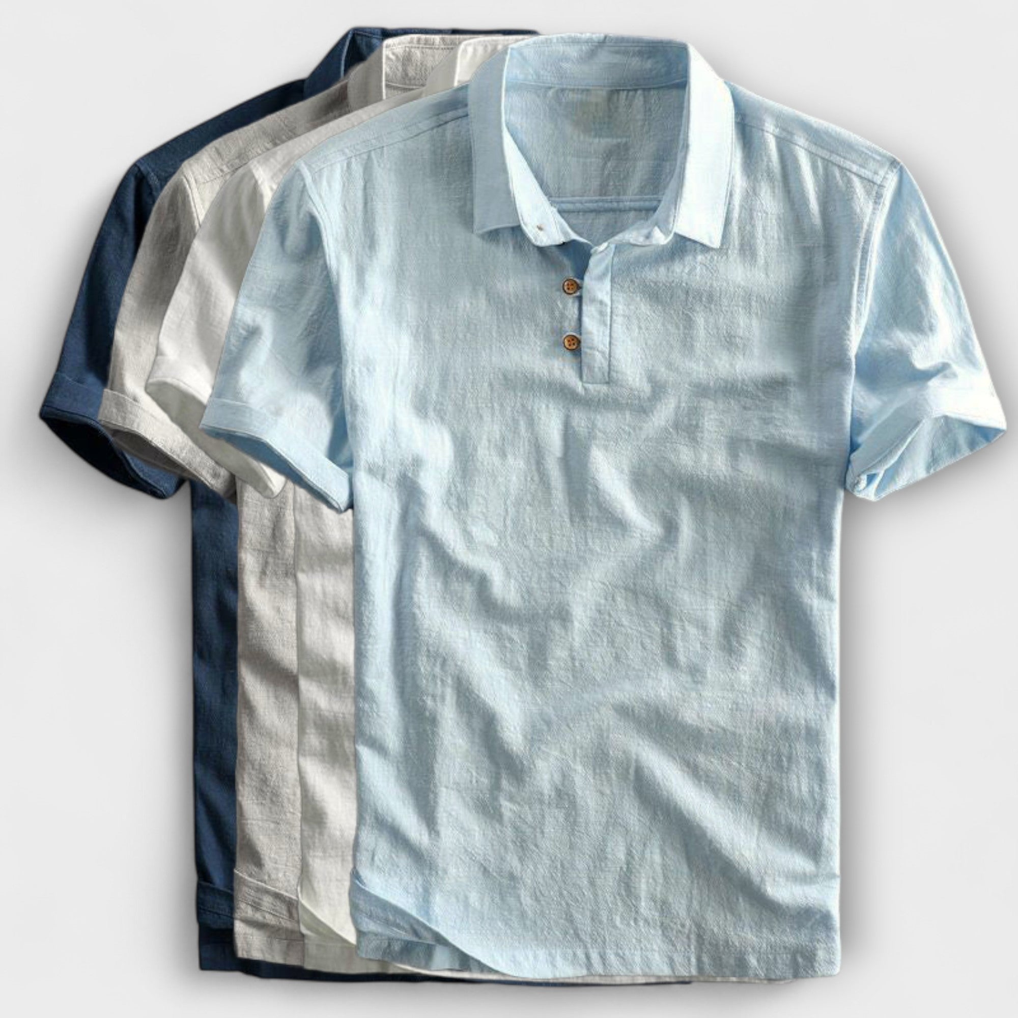 Polo en Coton et Lin