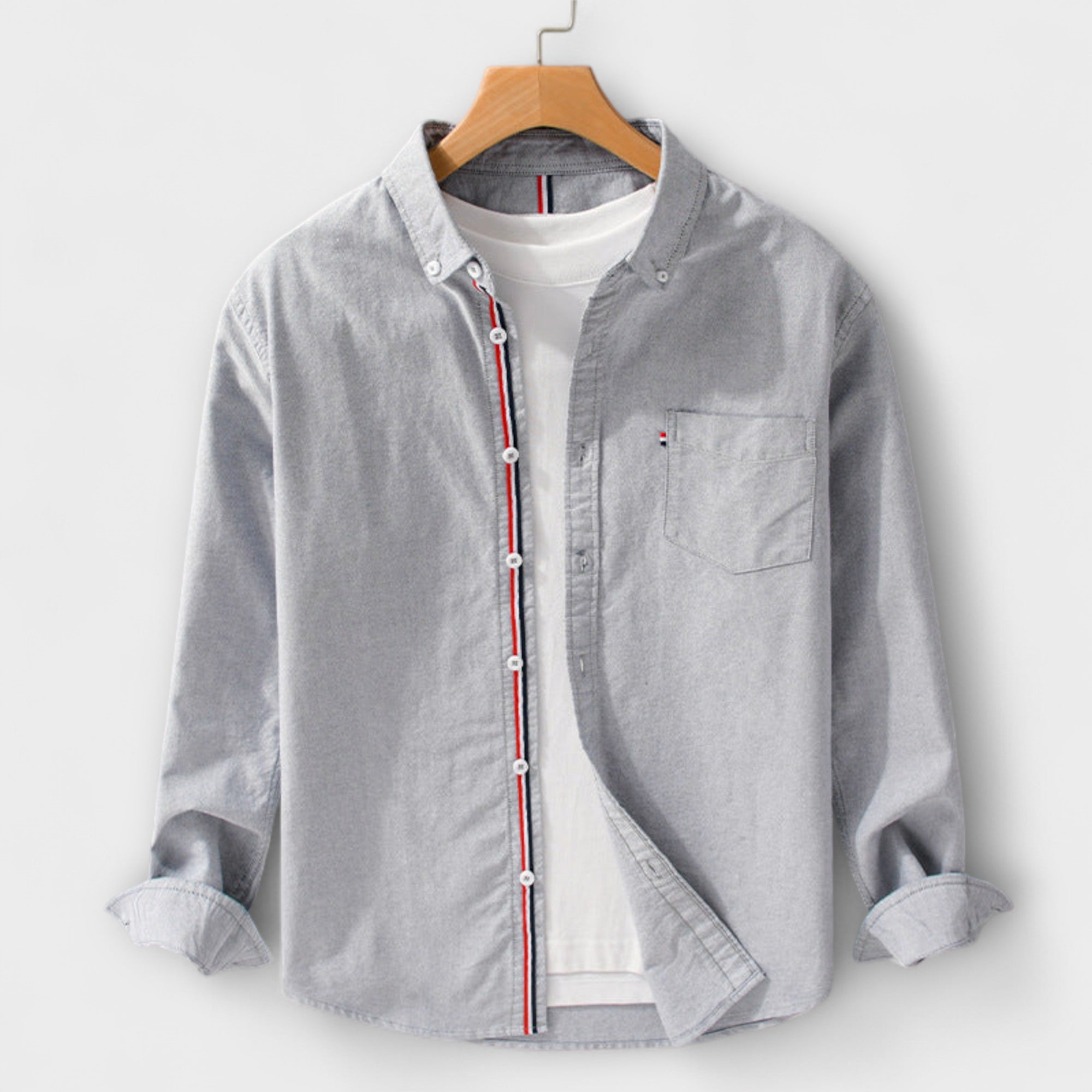 Chemise en Lin Rayée