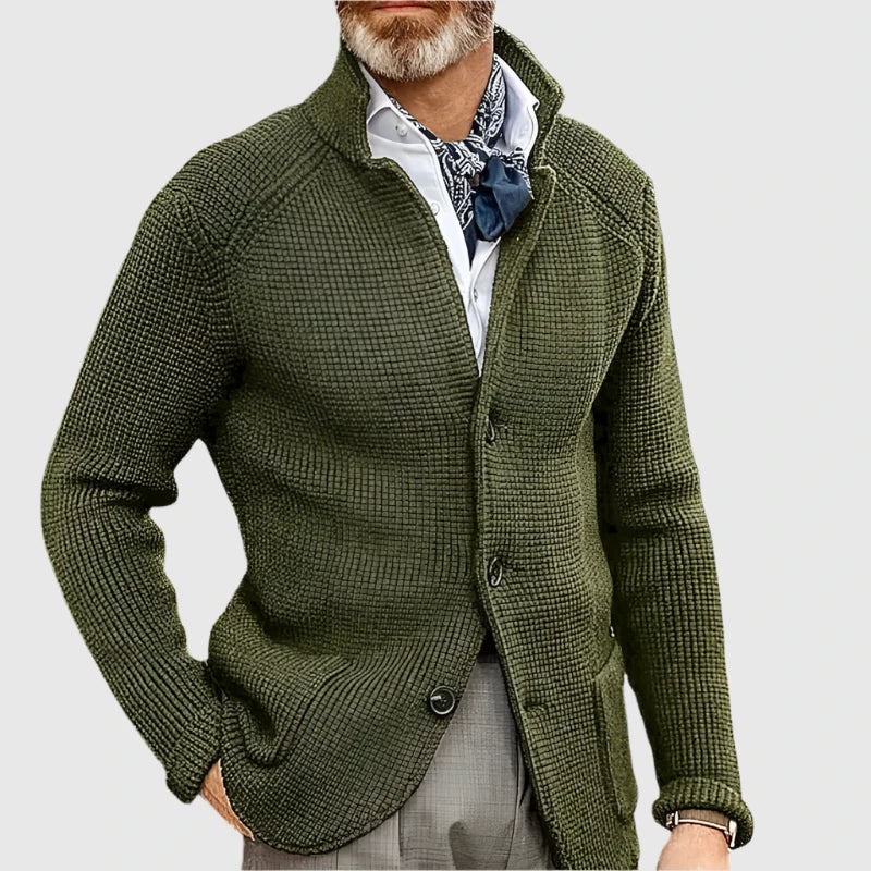 Cardigan Homme Style Rétro Militaire