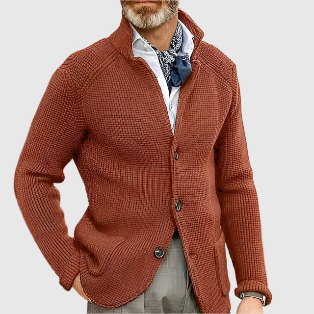 Cardigan Homme Style Rétro Militaire
